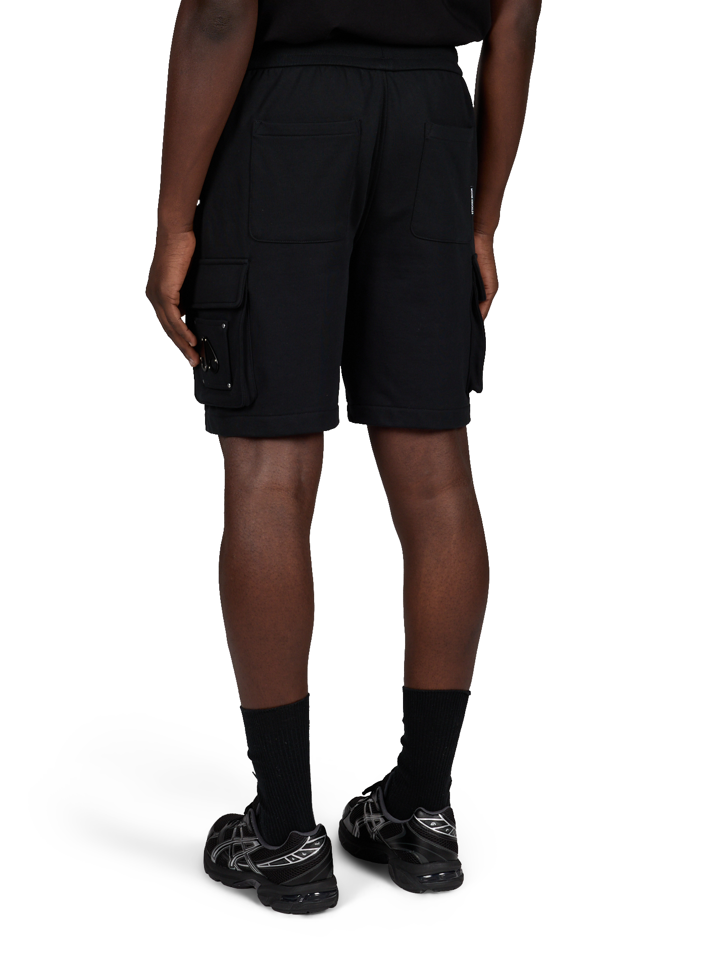 Short cargo en coton MOOSE KNUCKLES Noir