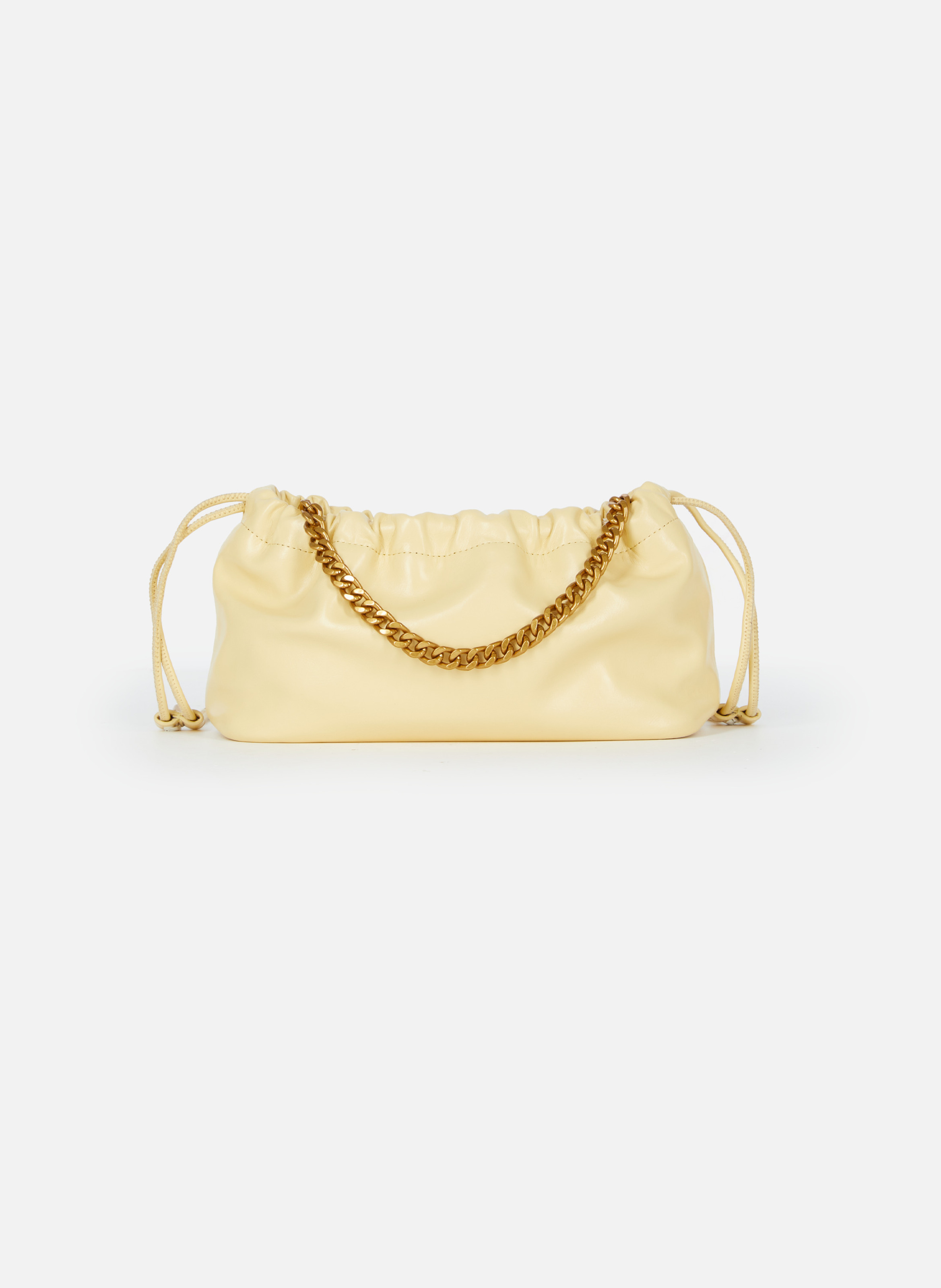 Sac taylor en cuir recyclé THE KOOPLES Jaune