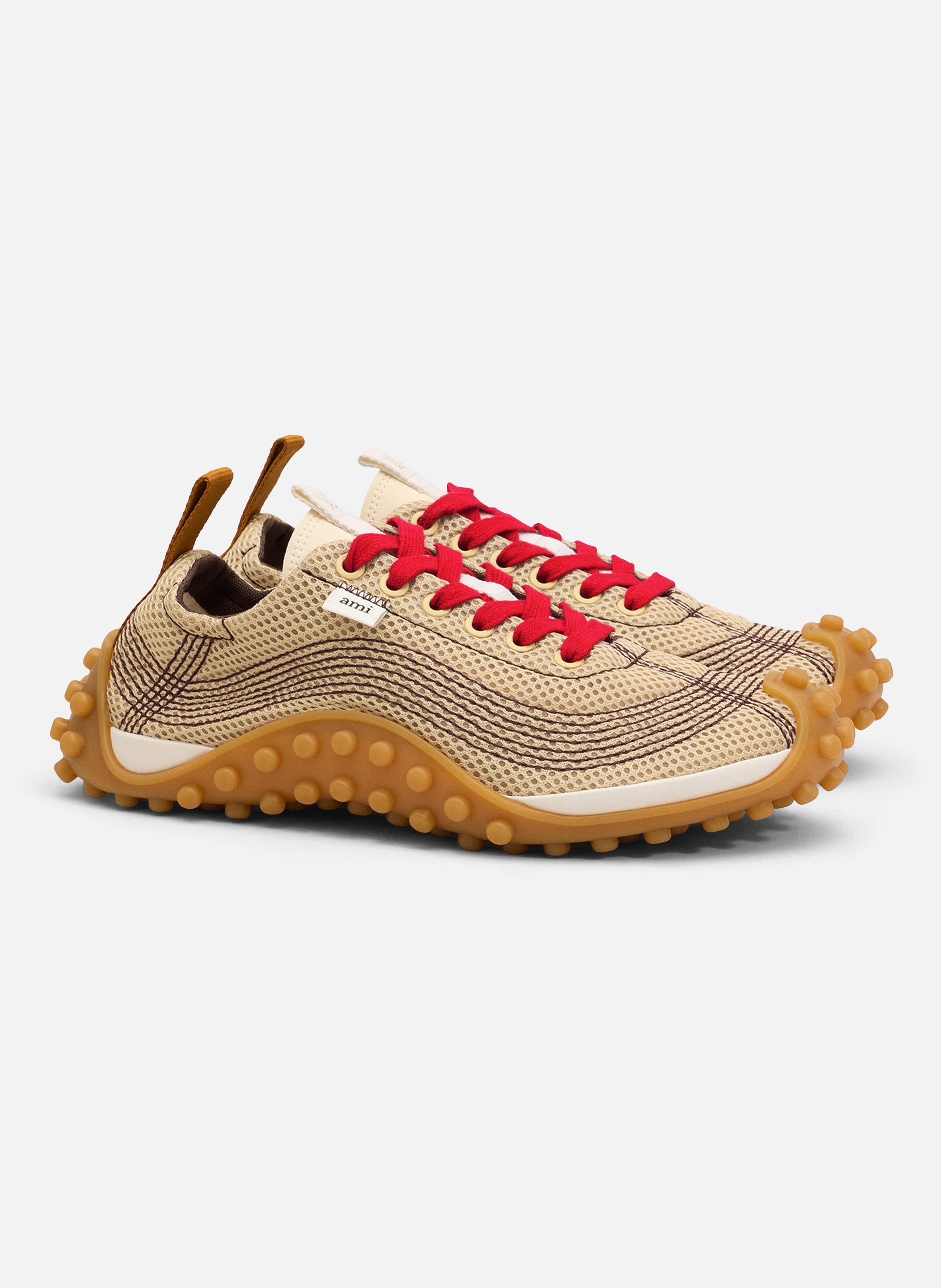 Sneakers mirage unisexe en mesh AMI PARIS Multicolore