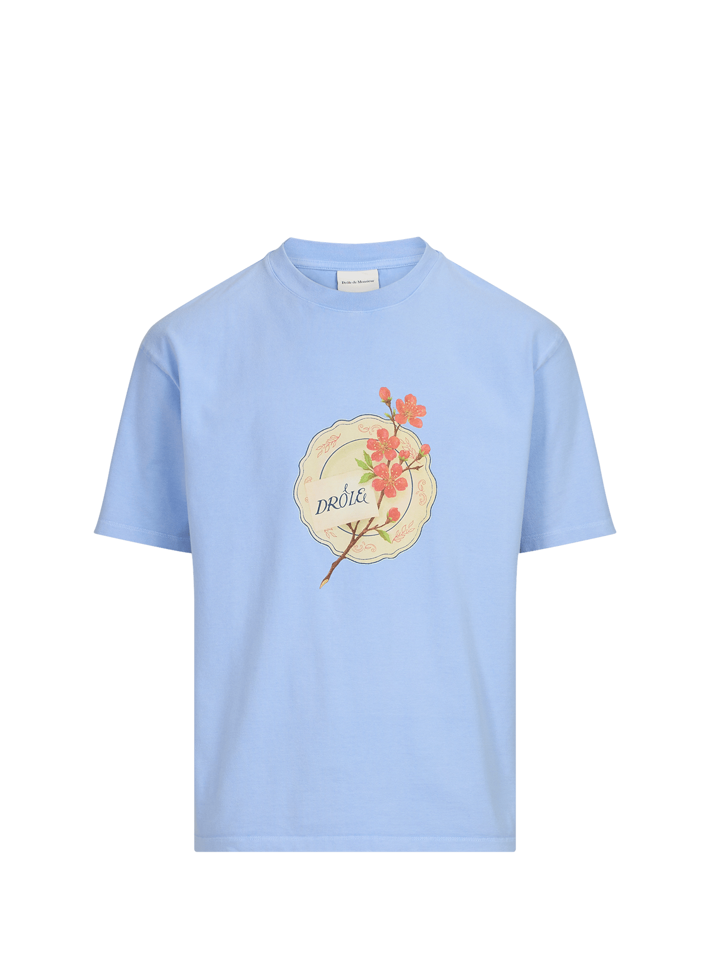 Cotton T-shirt DROLE DE MONSIEUR Blue