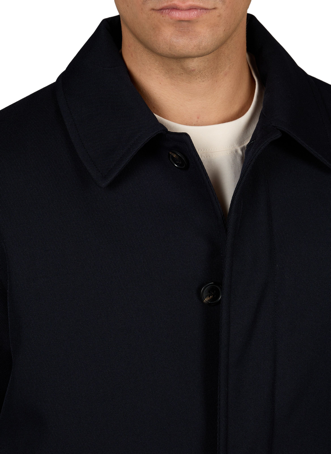 Oversized parka met klassieke kraag A.P.C. Blauw