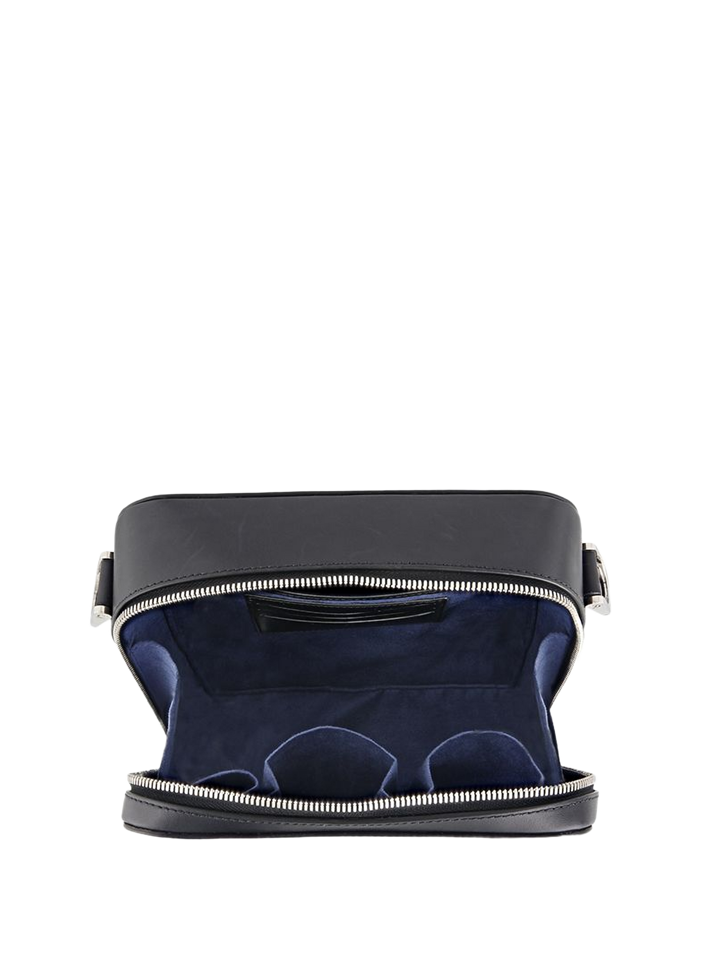 Workshop Patinated Leather Satchel S.T. DUPONT Blue