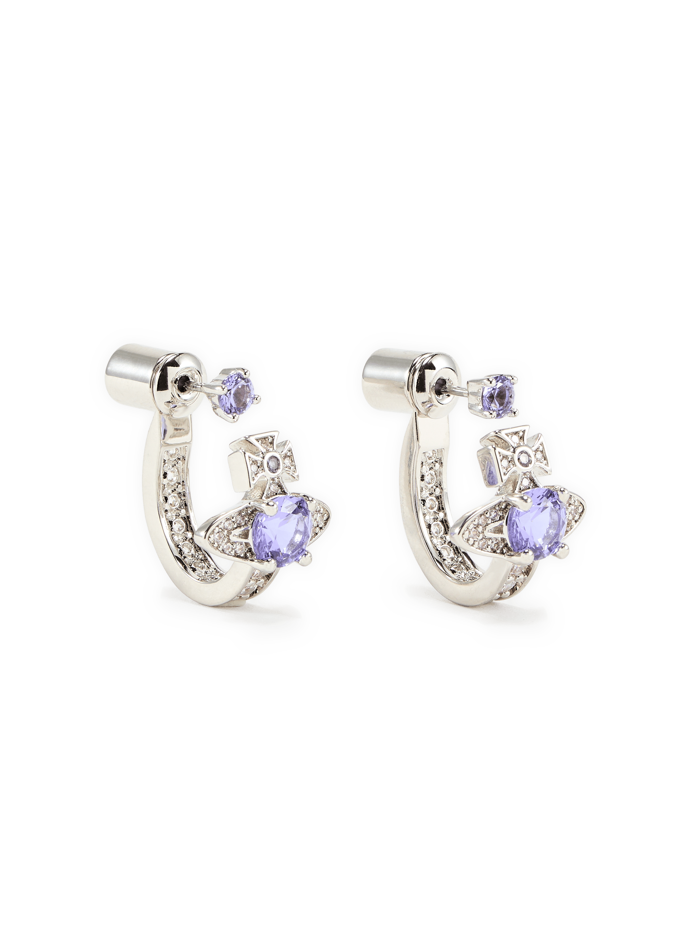 Earrings Maitena with crystals VIVIENNE WESTWOOD Blue