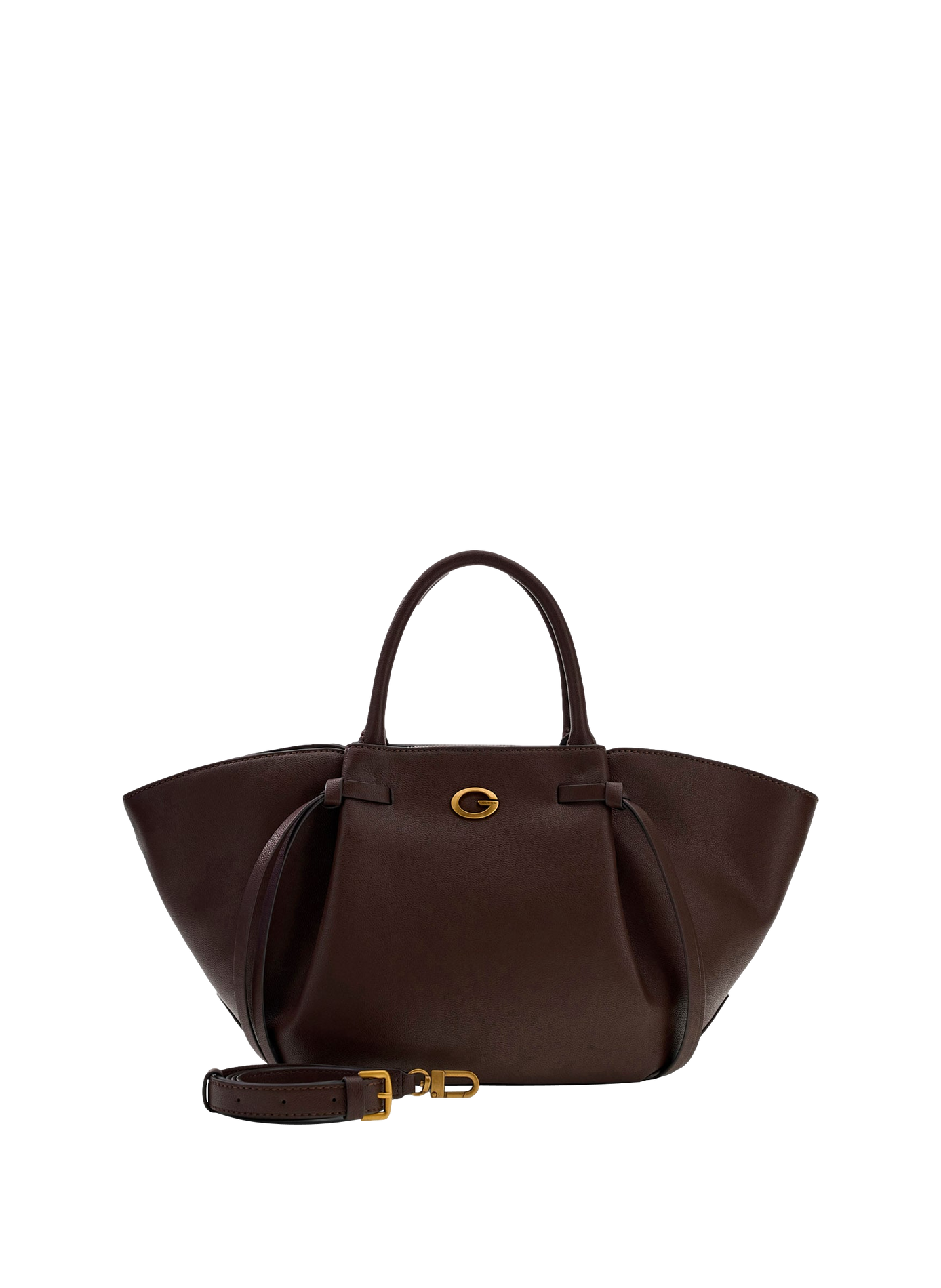 Sac à main effet cuir GUESS Marron
