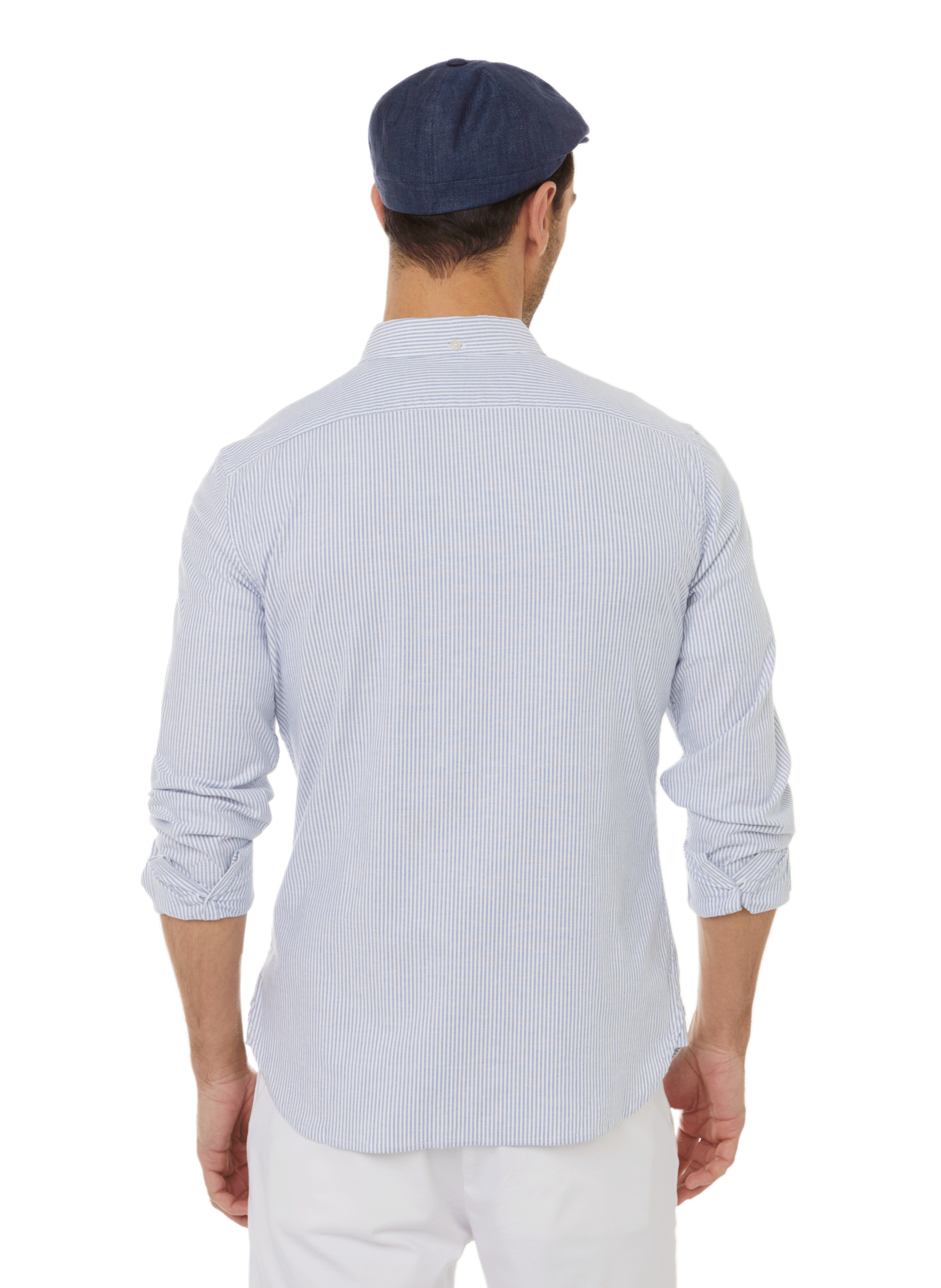 Striped cotton shirt DOCKERS Blue