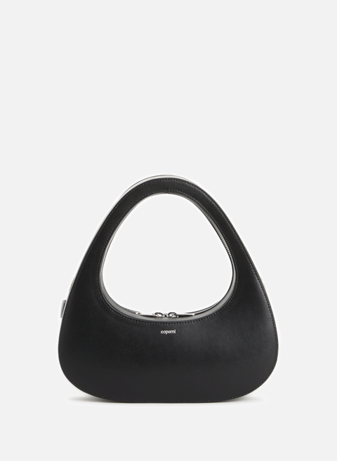 Schwarze Baguette-Handtasche aus LederCOPERNI 
