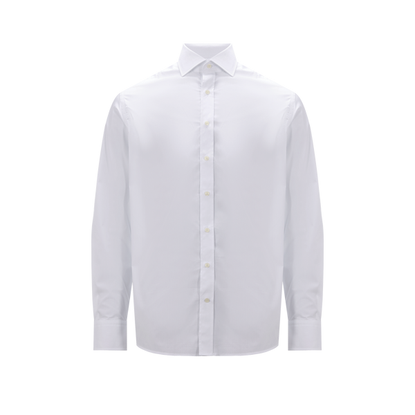 Hackett Cotton Shirt In White