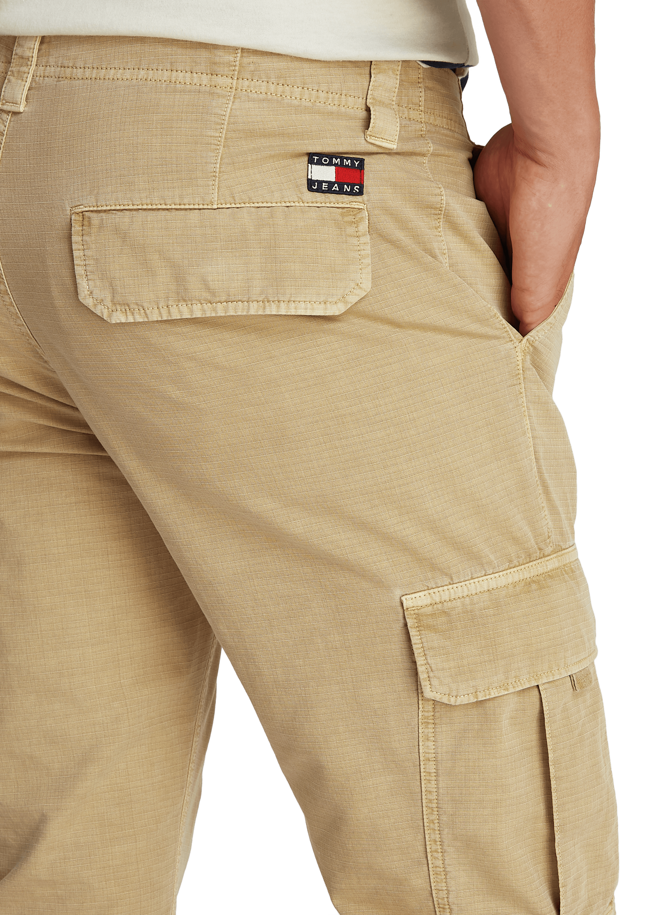 Cotton Cargo Pants TOMMY HILFIGER Brown