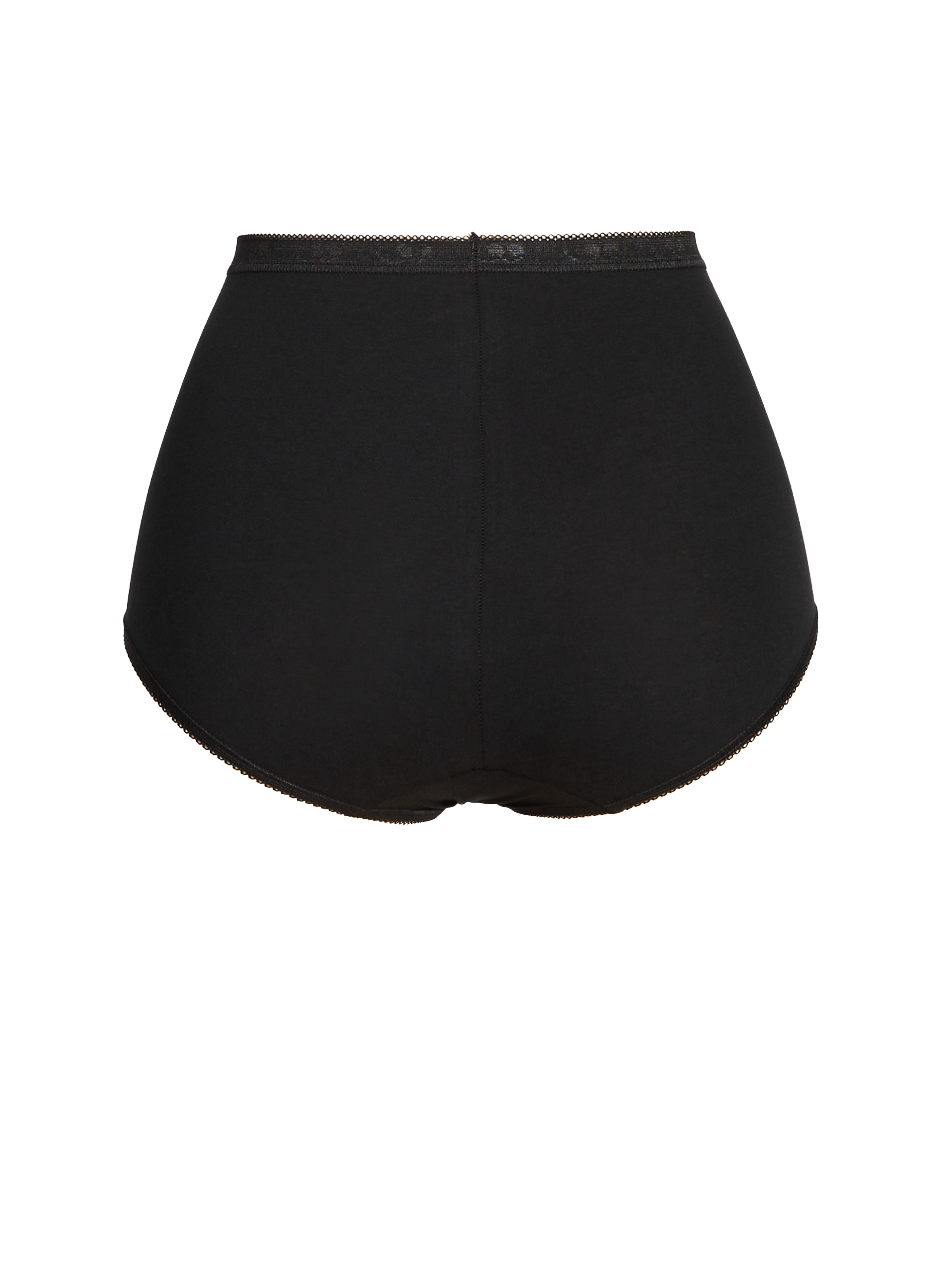 Lot de 4 culottes unies SLOGGI Noir