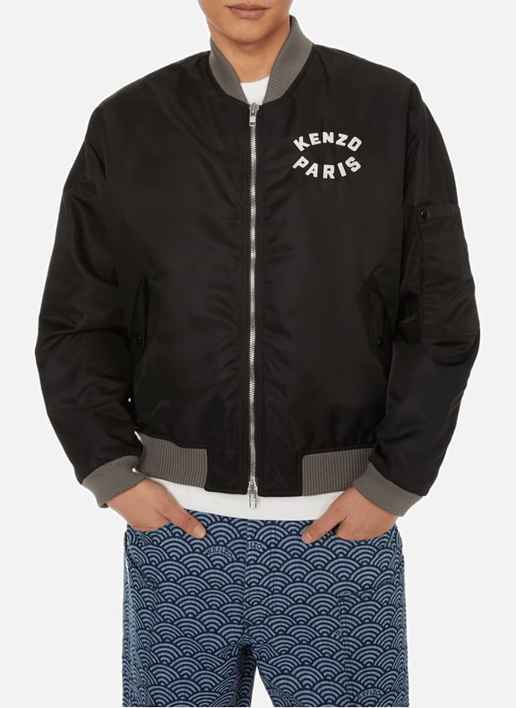 Logo jacket Black by KENZO KENZO Logo jacket Black