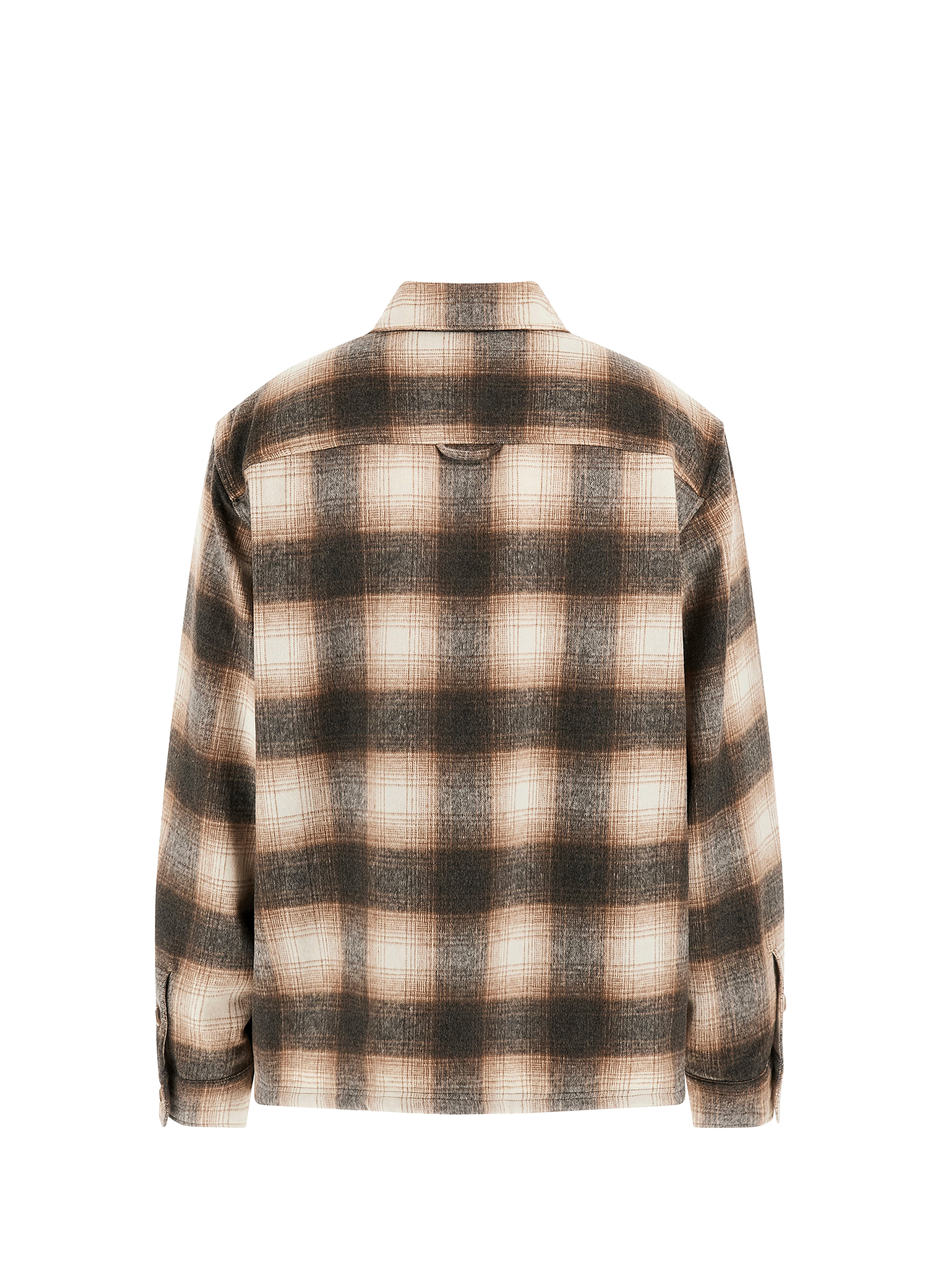 Shirt with classic plaid collar GUESS Beige