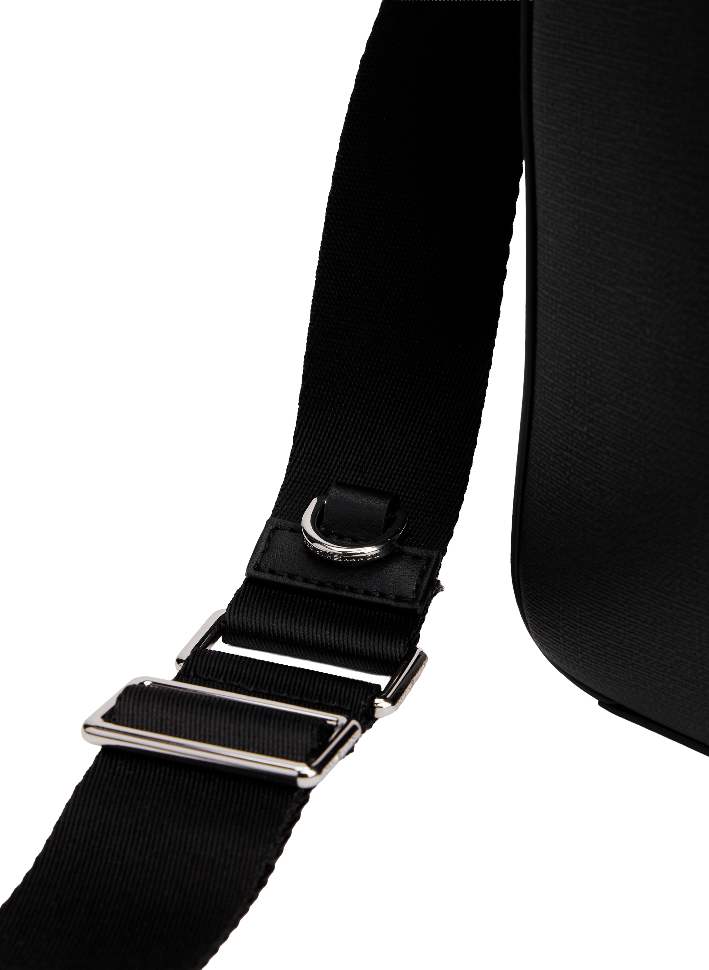 Sac à bandoulière à logo TOMMY HILFIGER Noir