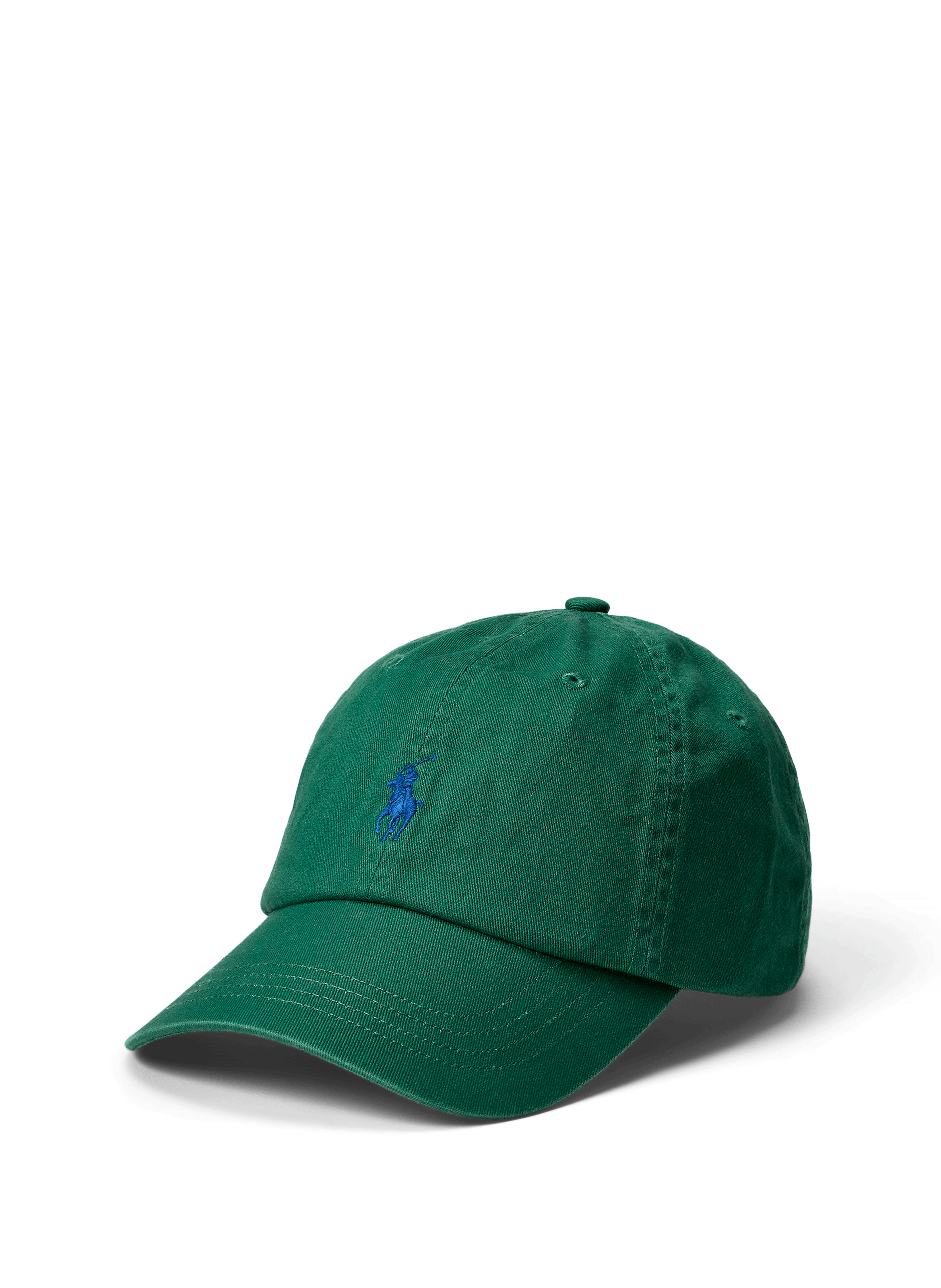Cotton Logo Baseball Cap POLO RALPH LAUREN Green