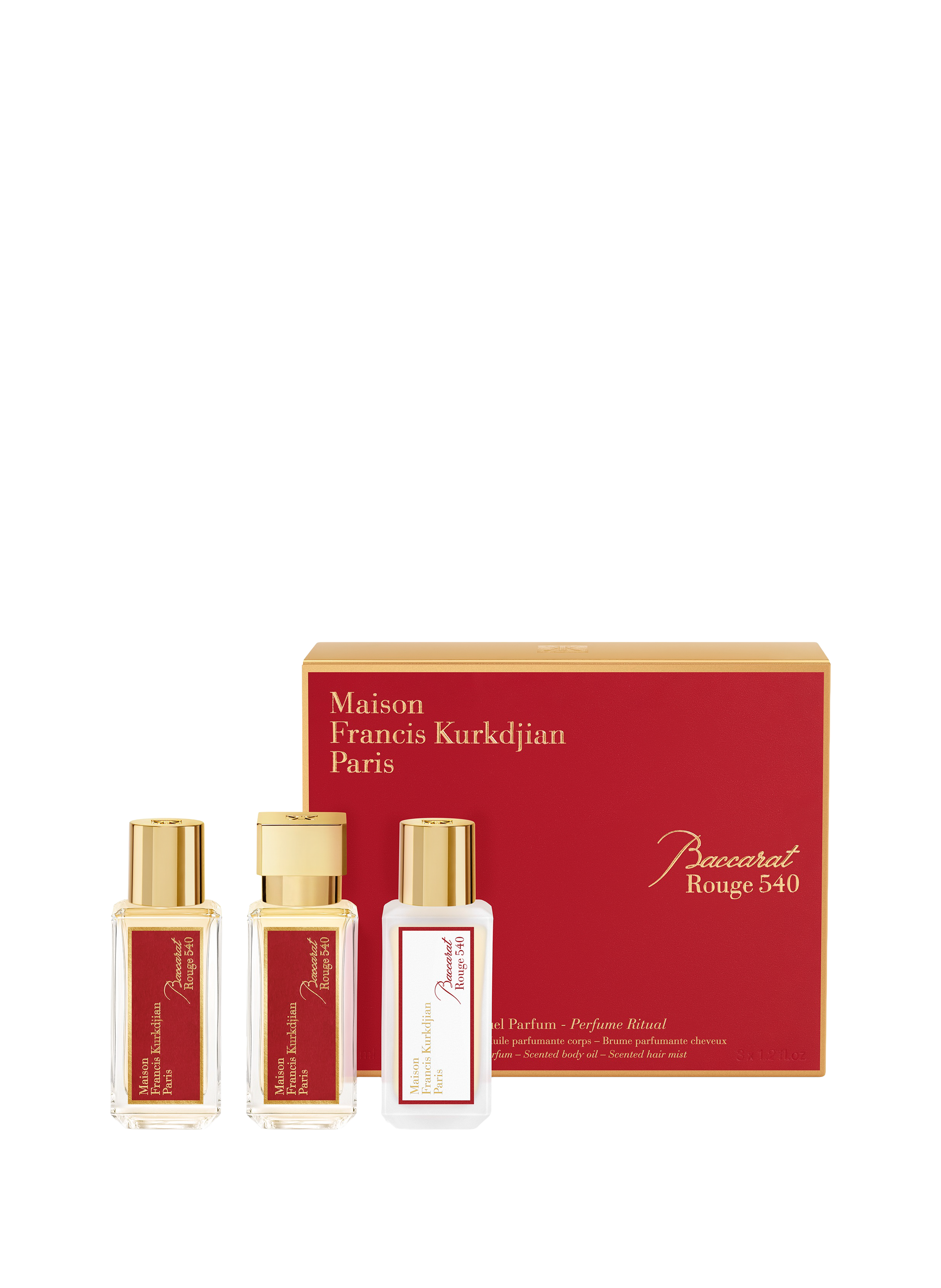 MAISON FRANCIS KURKDJIAN Baccarat Rouge 540 - Perfume Ritual Set No color