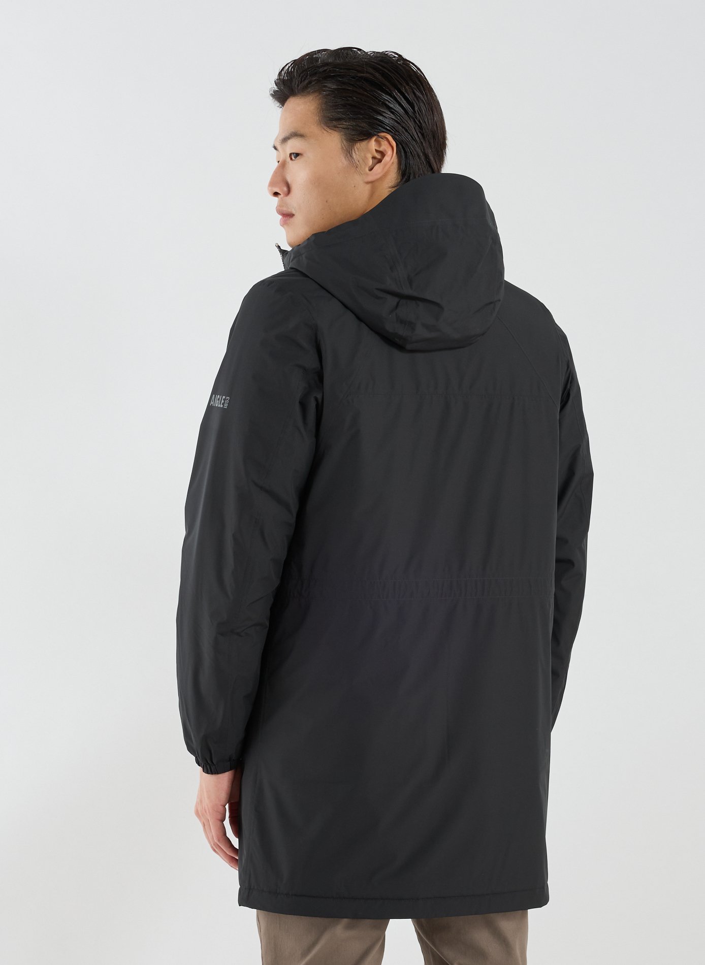 Parka Rainpack à capuche AIGLE Noir