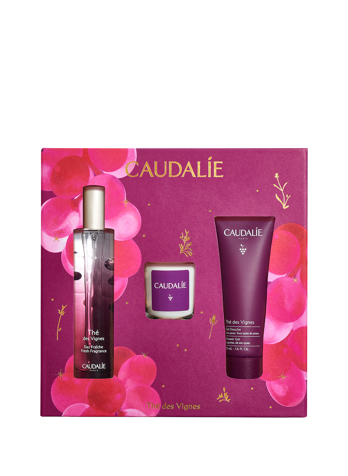CAUDALIE Fresh Waters and Perfumes - Thé des Vignes Fresh Water Gift Set No color