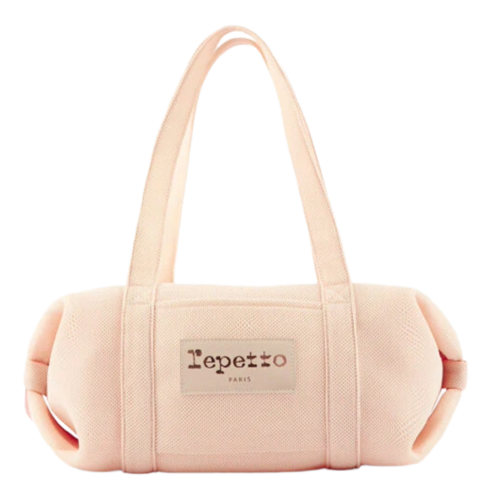 Sac polochon en toile REPETTO Rose