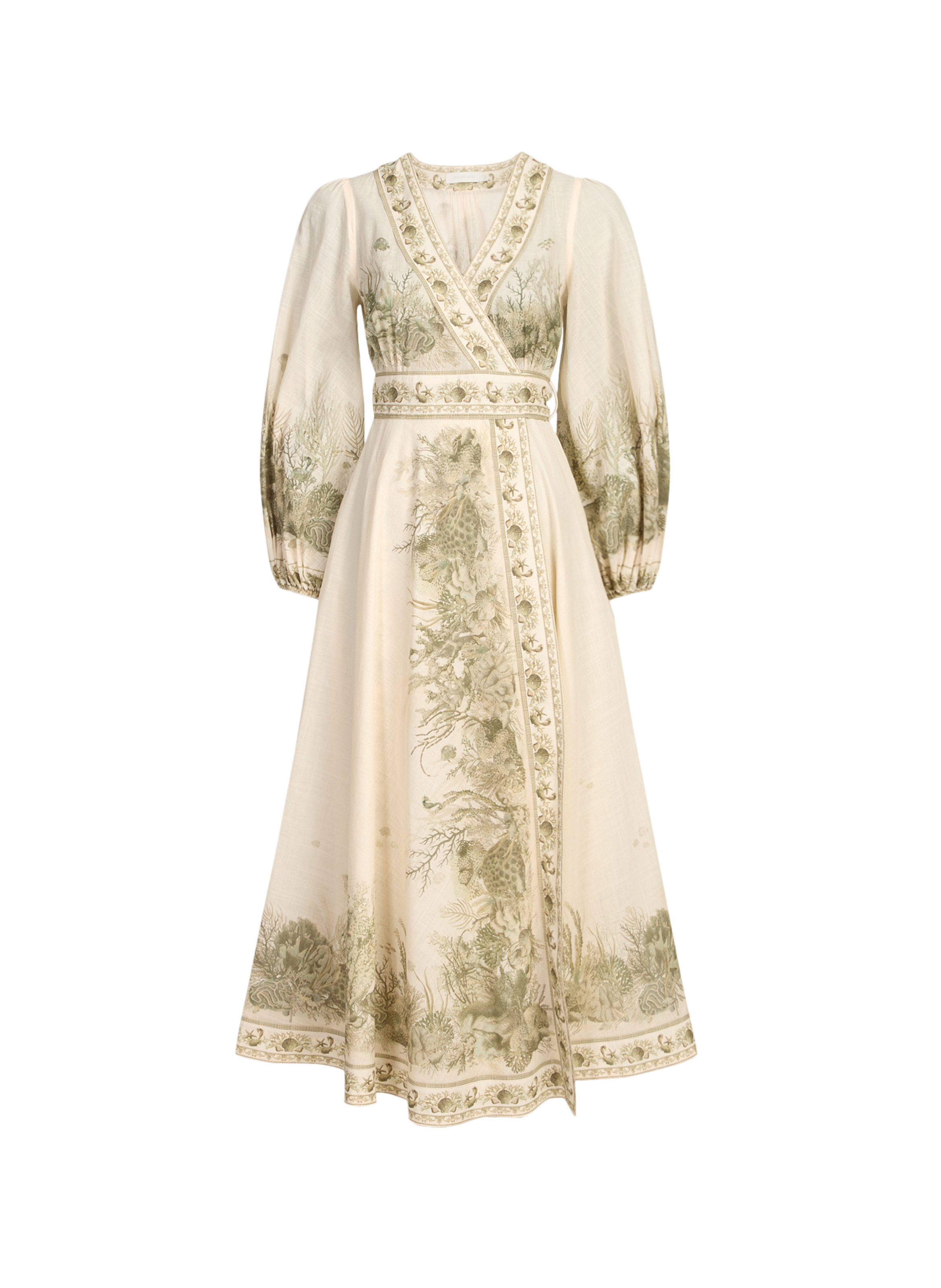 Printed cotton maxi dress ZIMMERMANN Multicolour