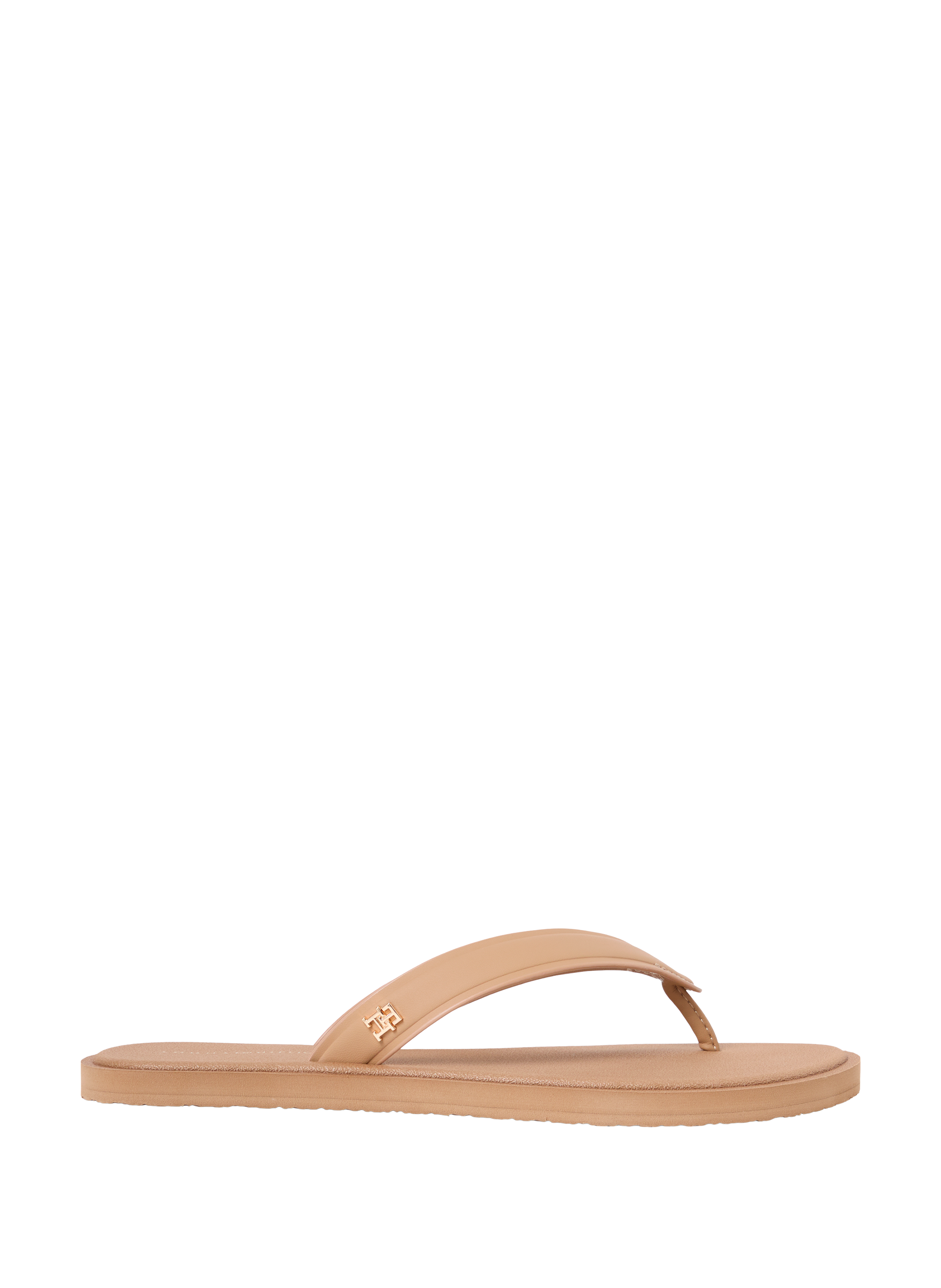 Flat sandals TOMMY HILFIGER Brown