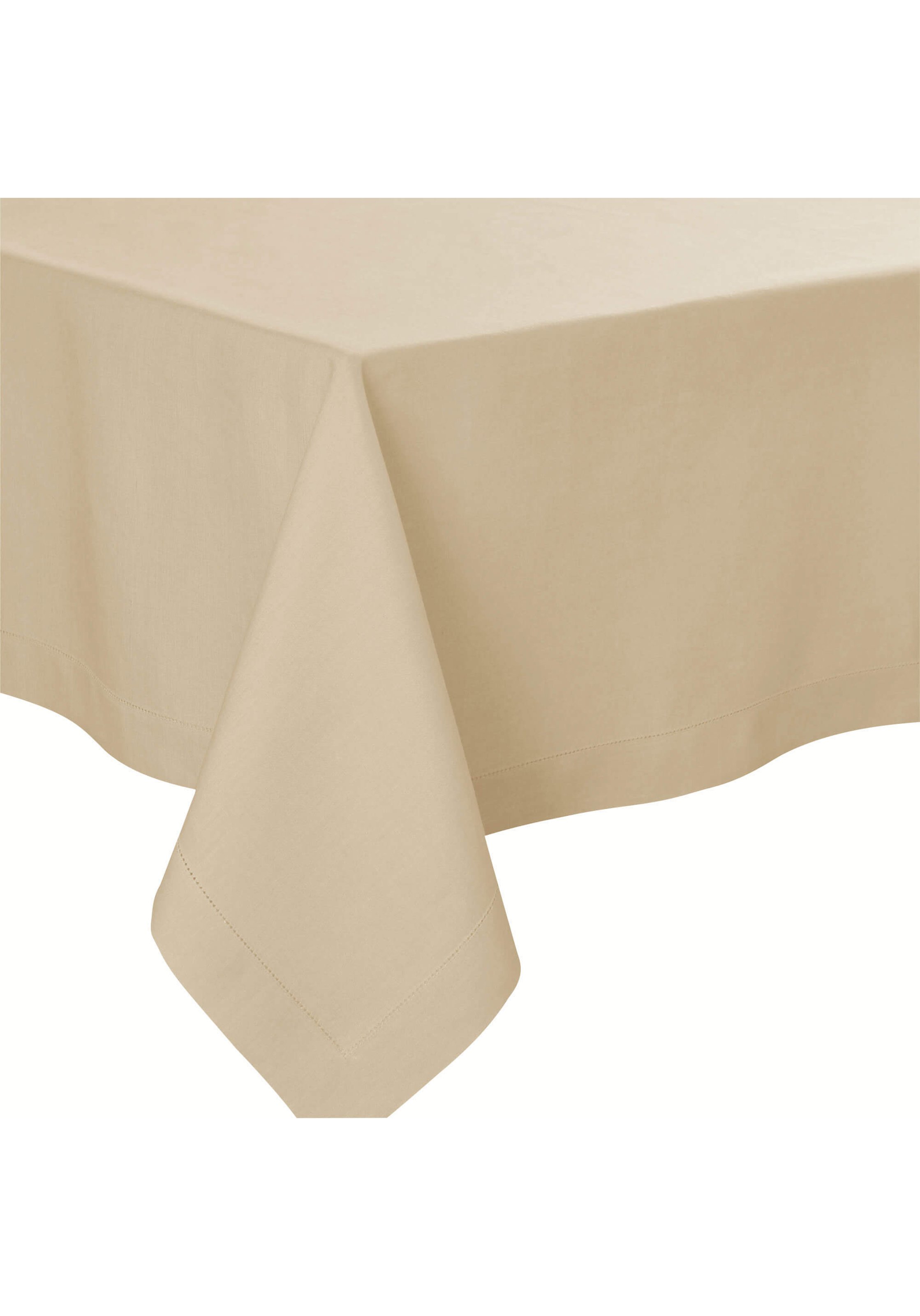 Nappe unie en lin, florence ALEXANDRE TURPAULT Beige