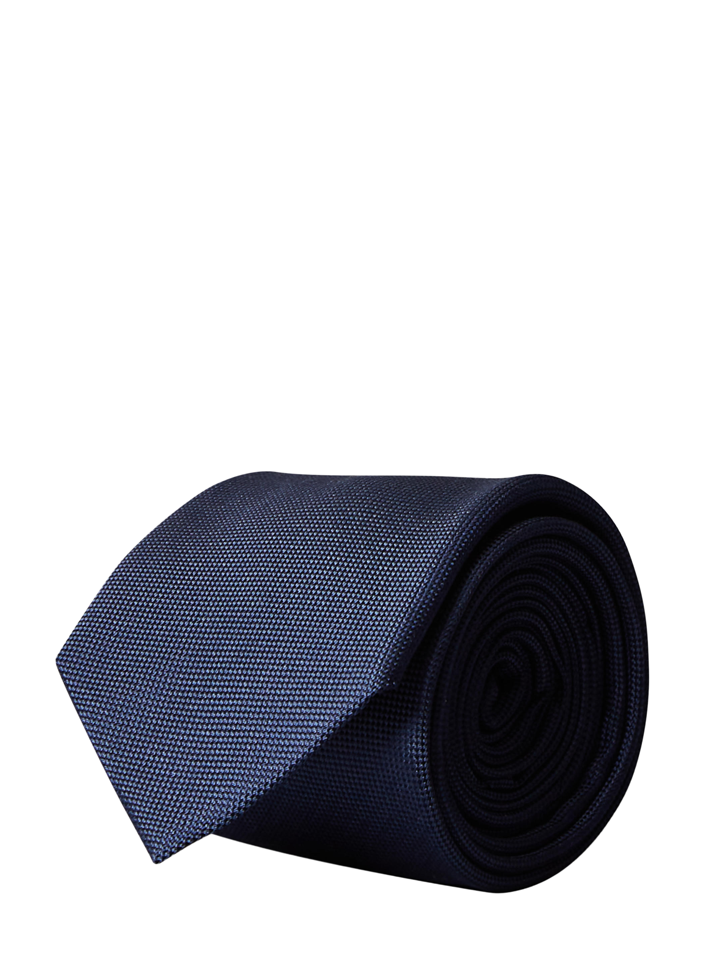 Cravate en lin mélangé CALVIN KLEIN Bleu