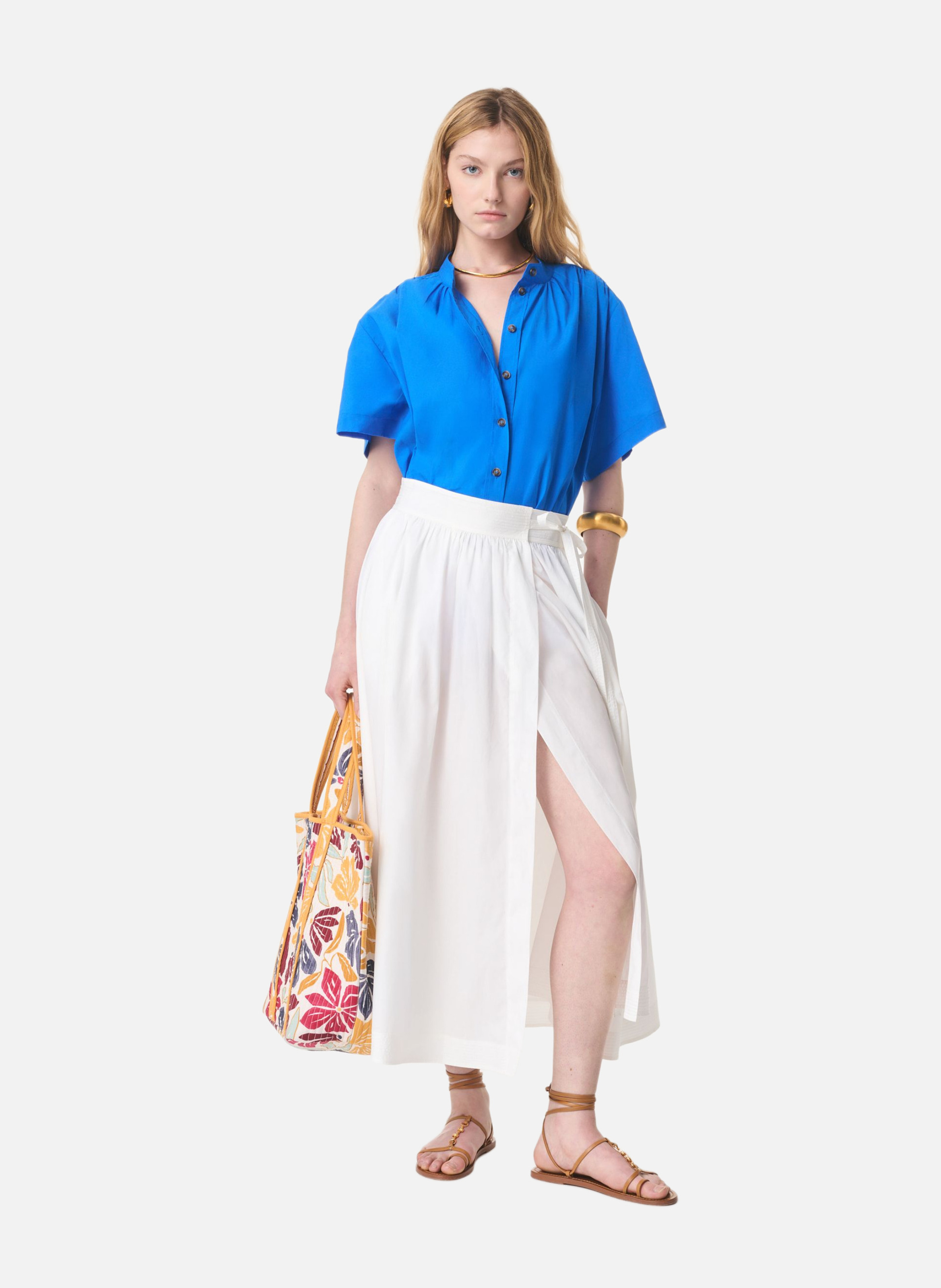 Jupe guillaume VANESSA BRUNO Blanc