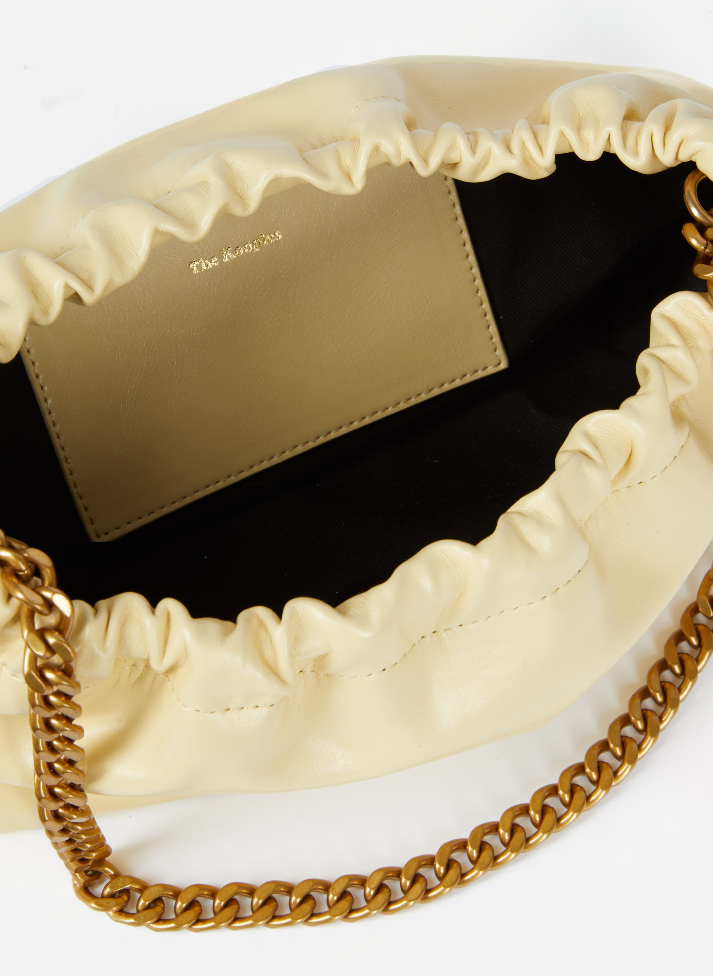 Sac taylor en cuir recyclé THE KOOPLES Jaune