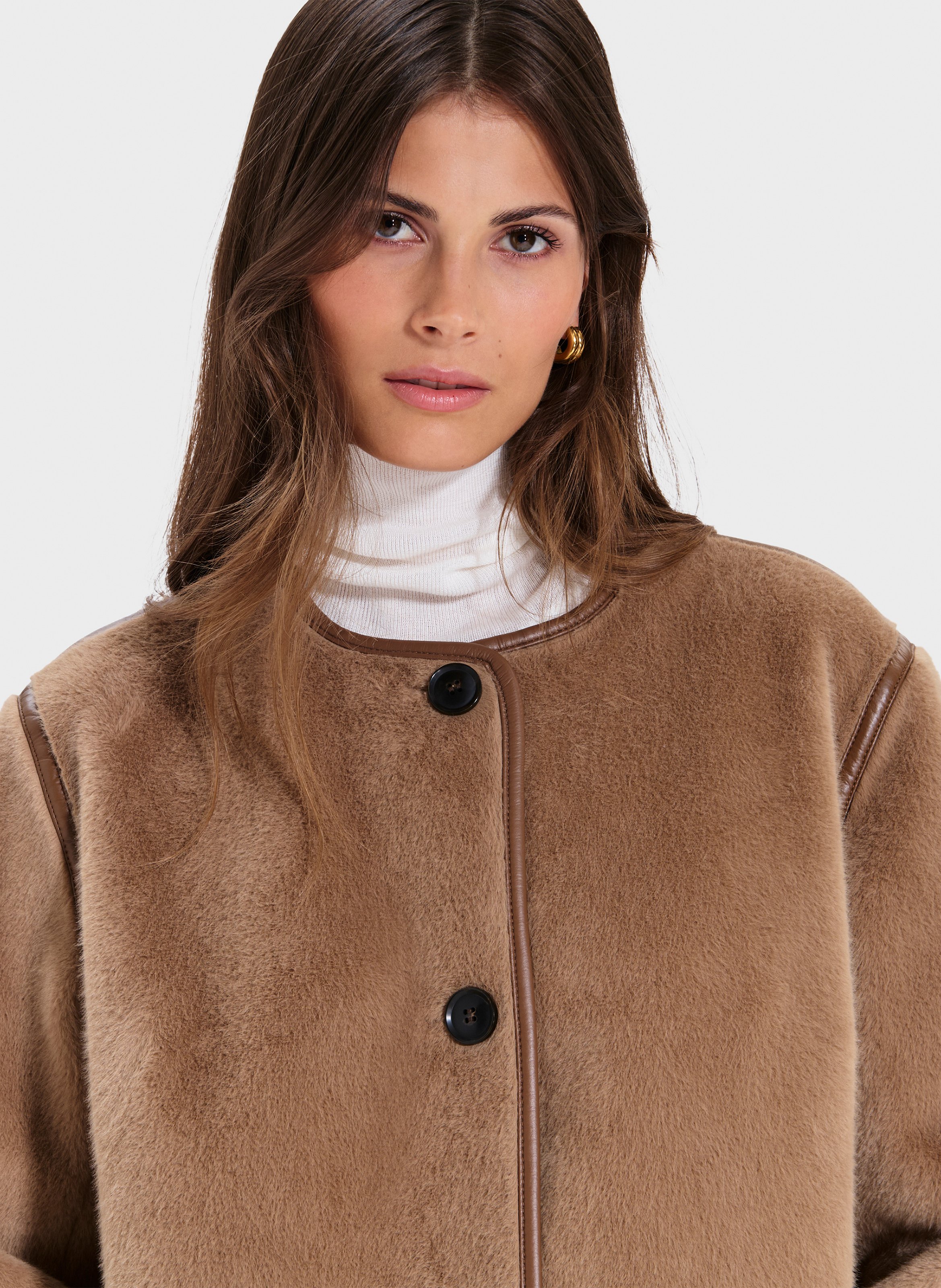 Manteau  mahona ZAPA Marron