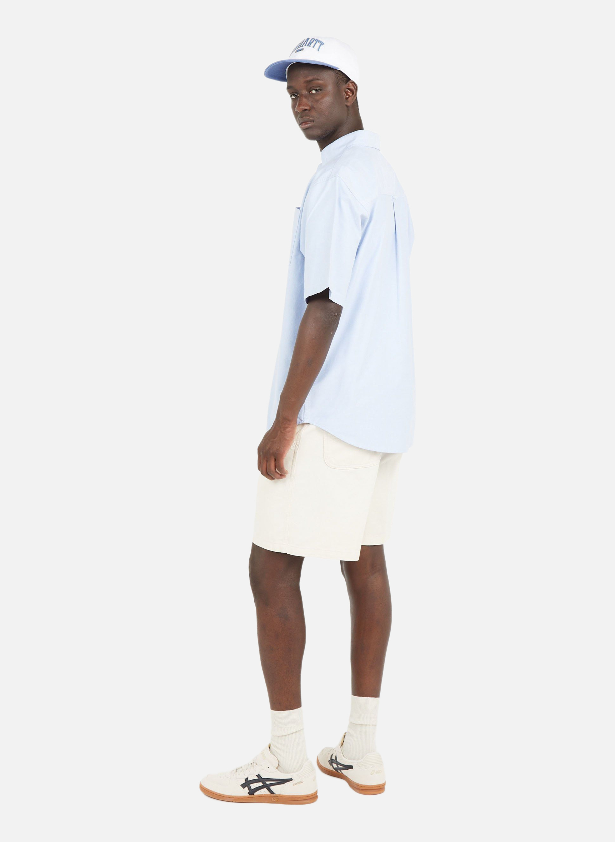 Chemise s/s braxton shirt CARHARTT WIP Bleu