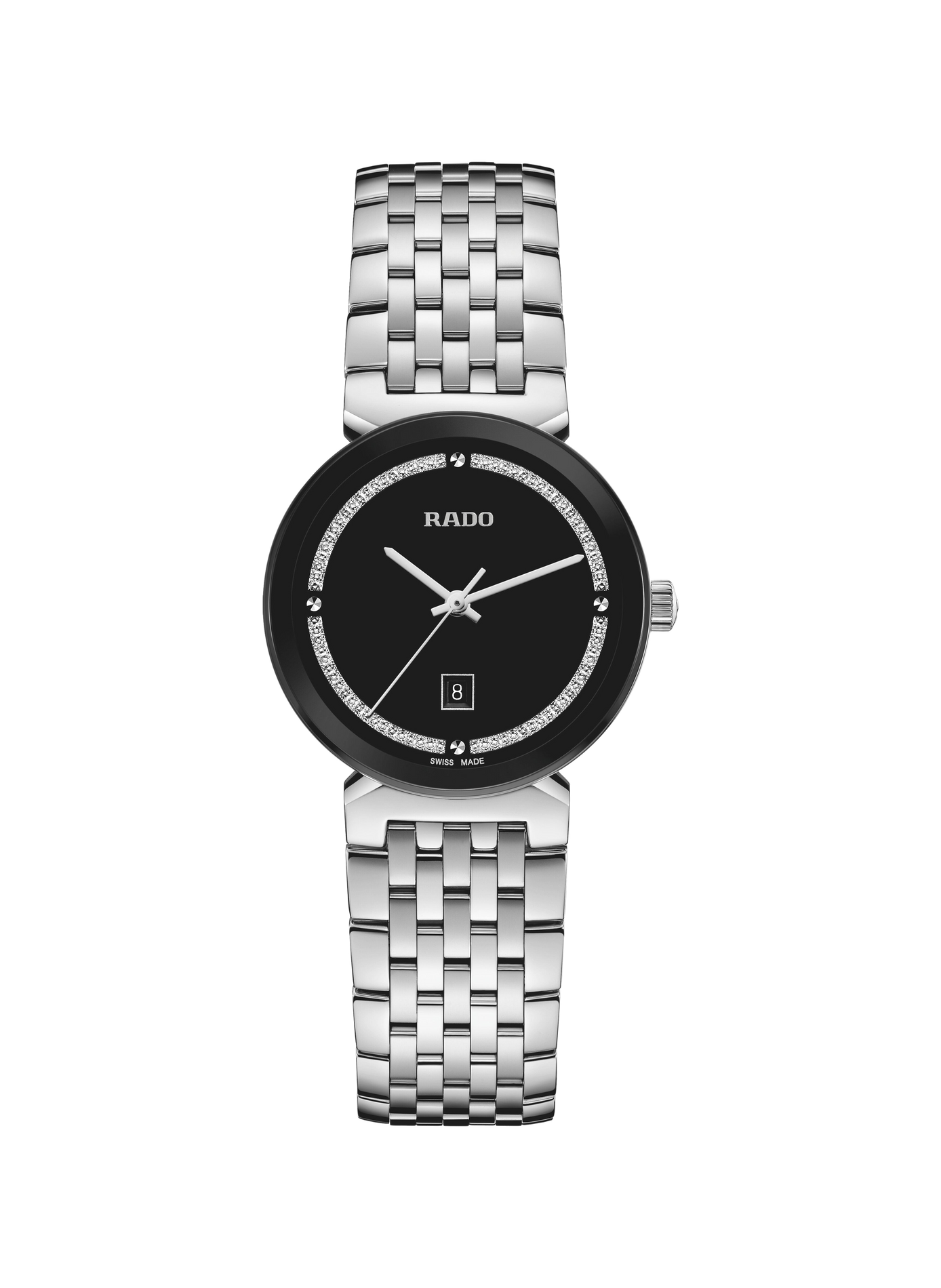 Montre quartz Florence en acier inoxydable RADO Noir