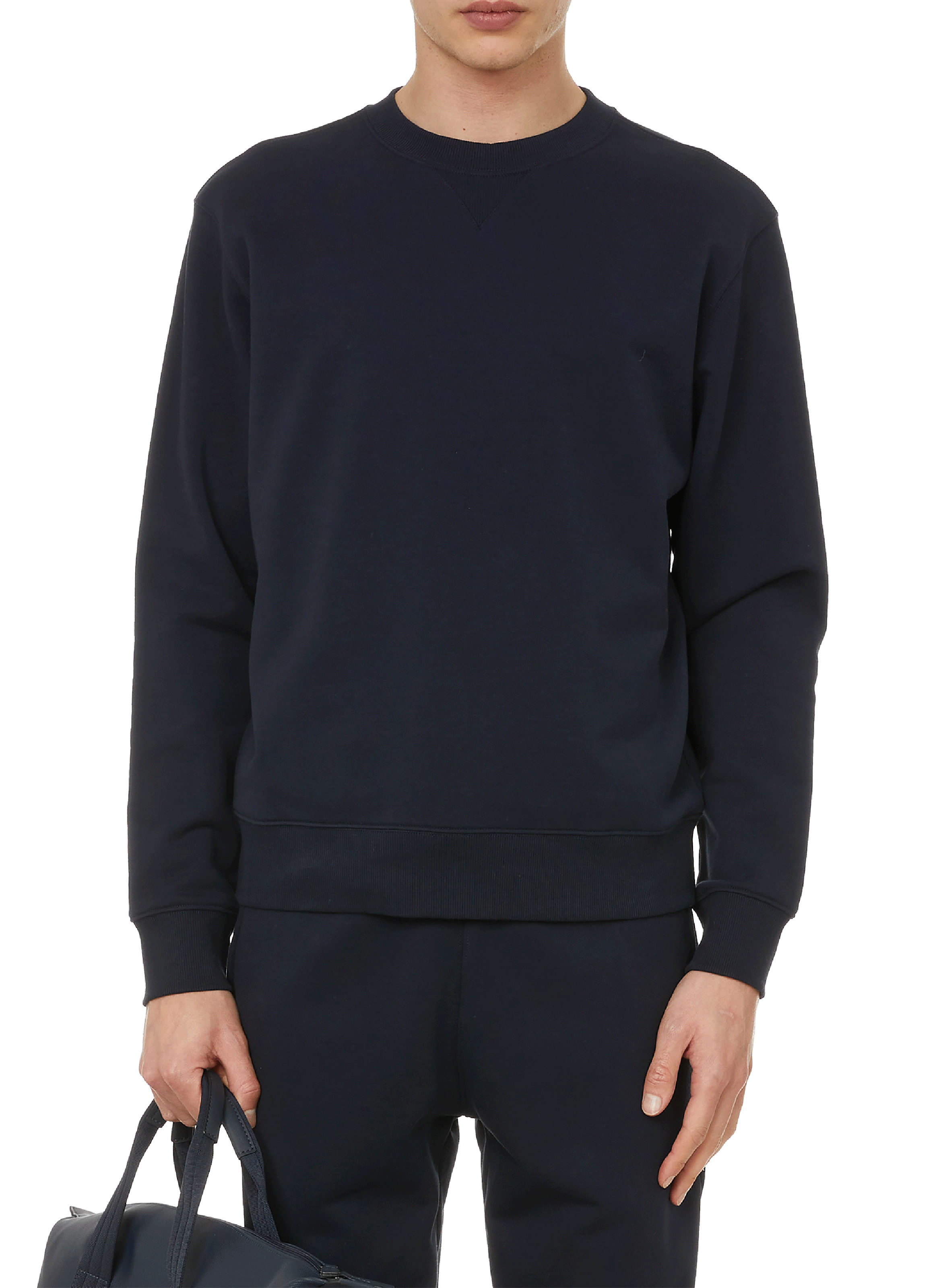 Organic cotton sweatshirt AU PRINTEMPS PARIS Blue