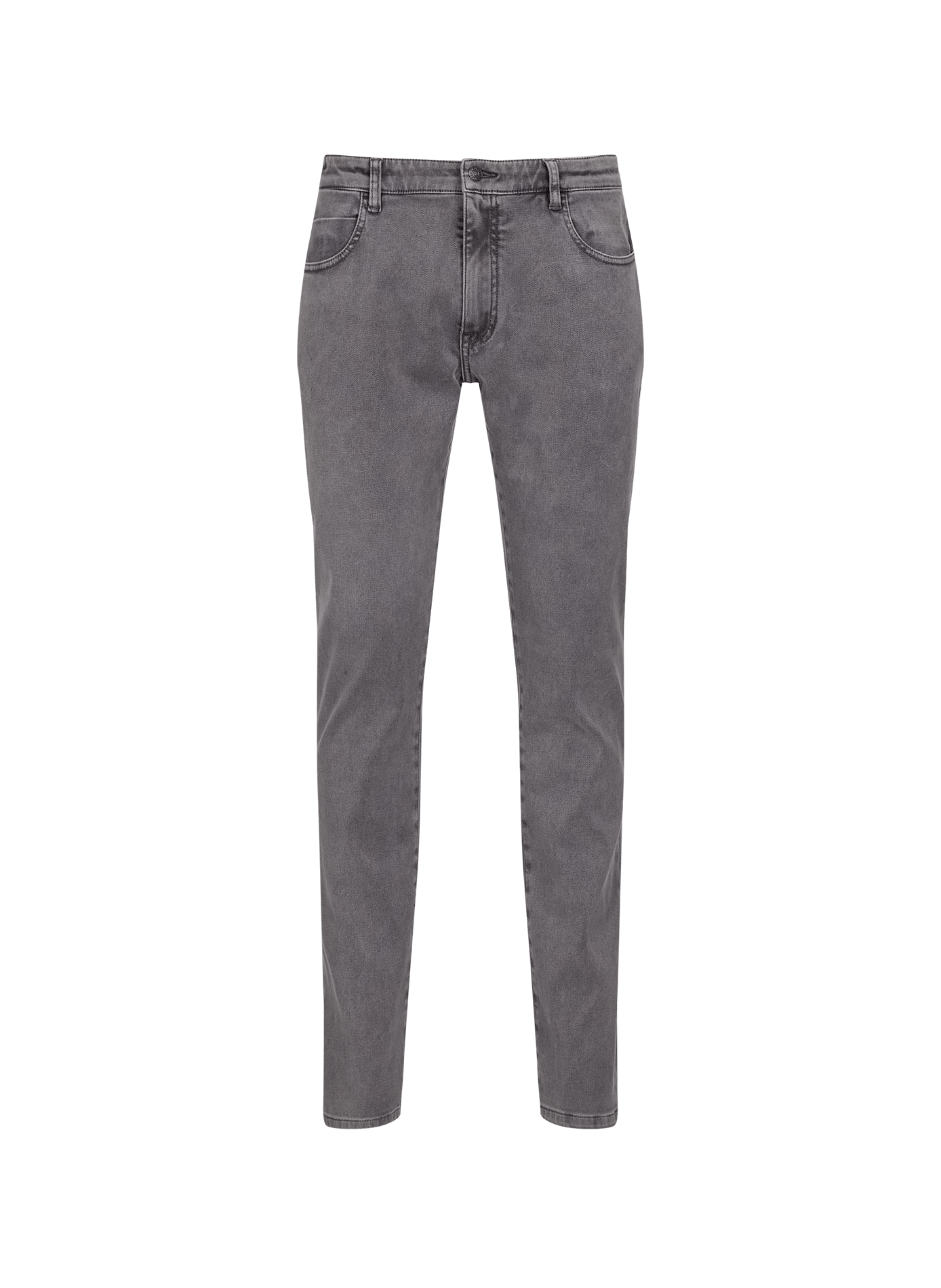 Jean slim en mezcla de algodón NOTIFY Gris