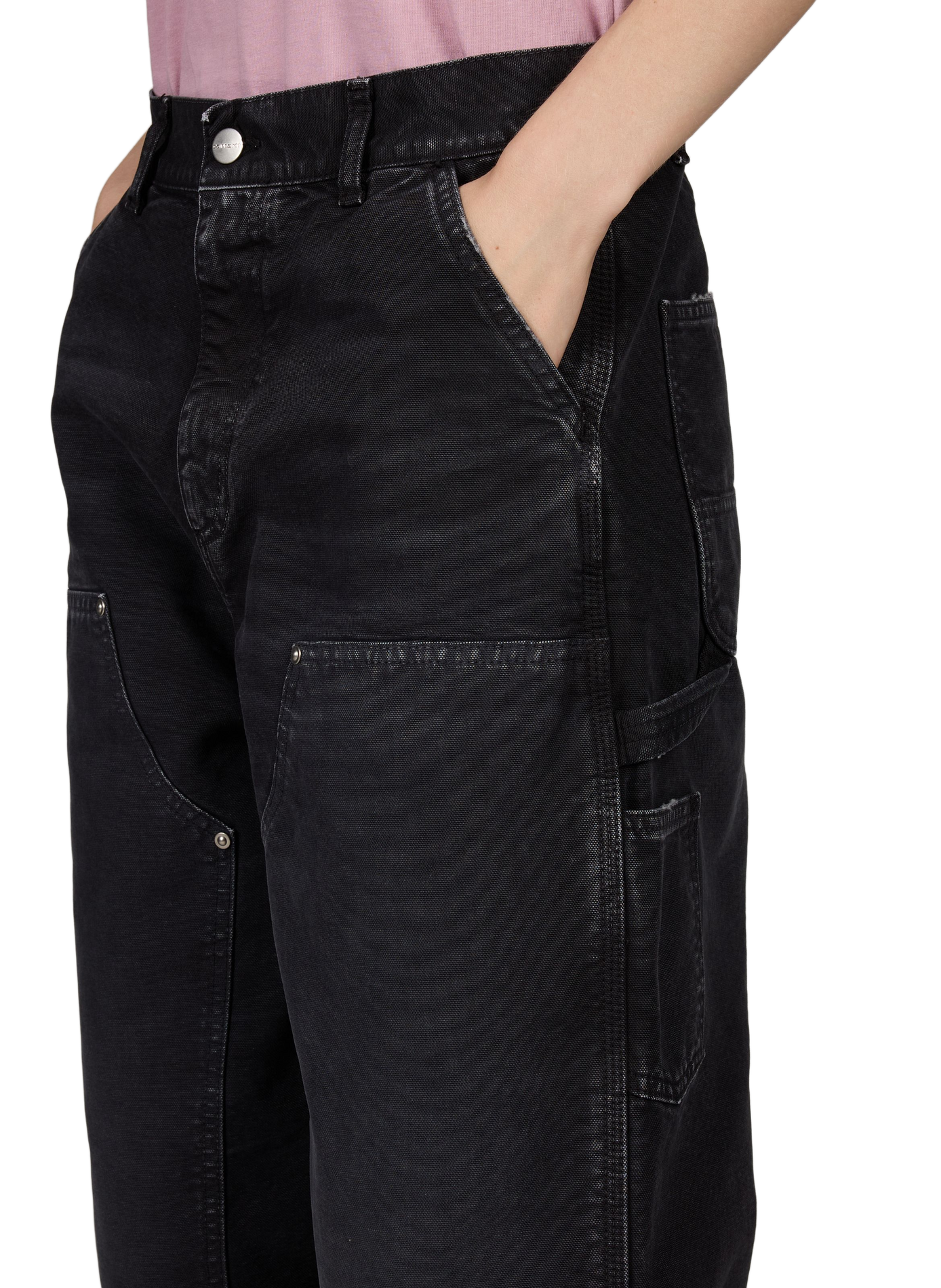 Jeans aus Baumwolle Brandon CARHARTT WIP Schwarz