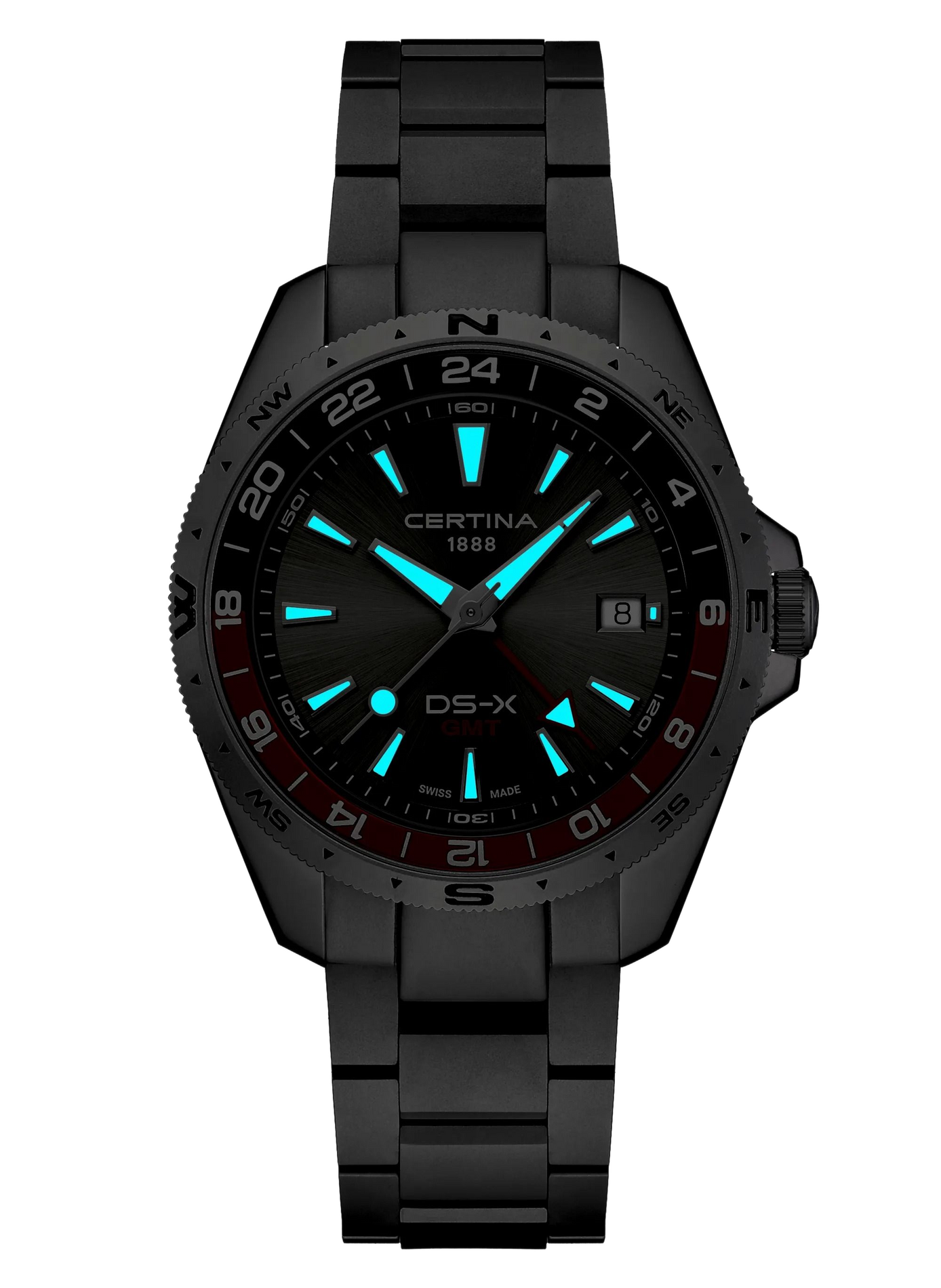 Montre automatique DS-X en acier inoxydable CERTINA Gris
