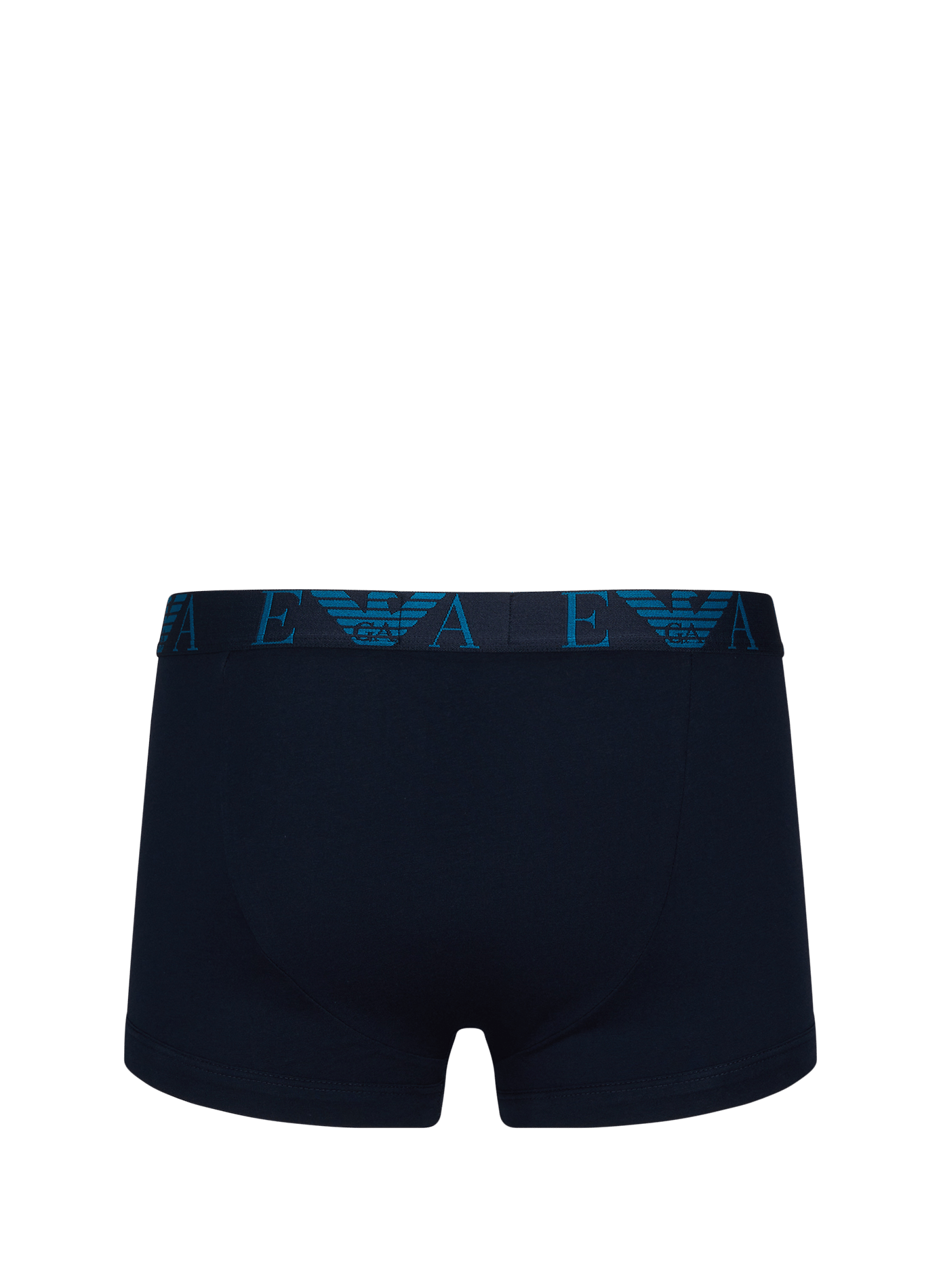 Set of three cotton-blend boxers EMPORIO ARMANI Blue