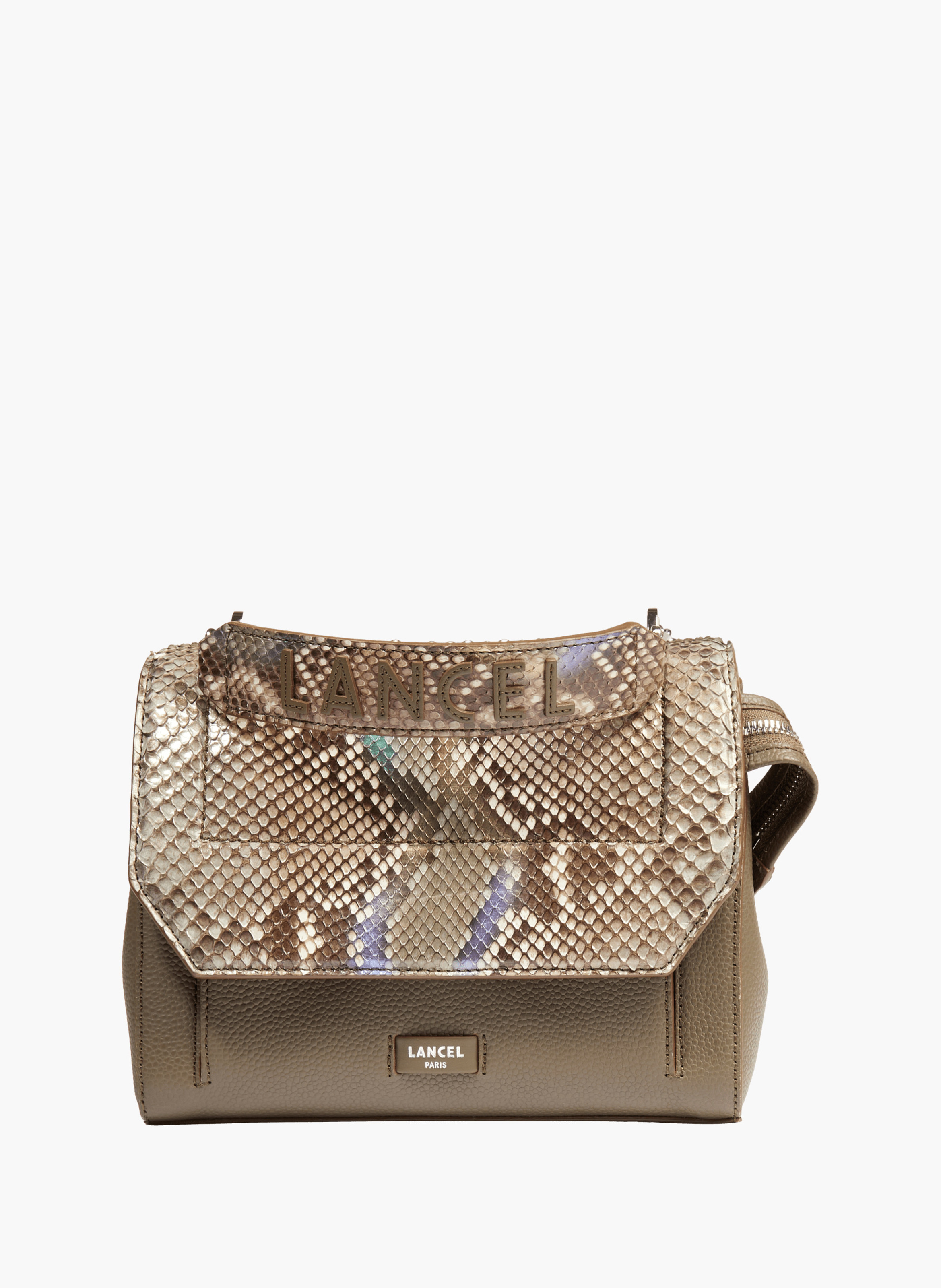Sac rabat m ninon de lancel en cuir LANCEL Vert
