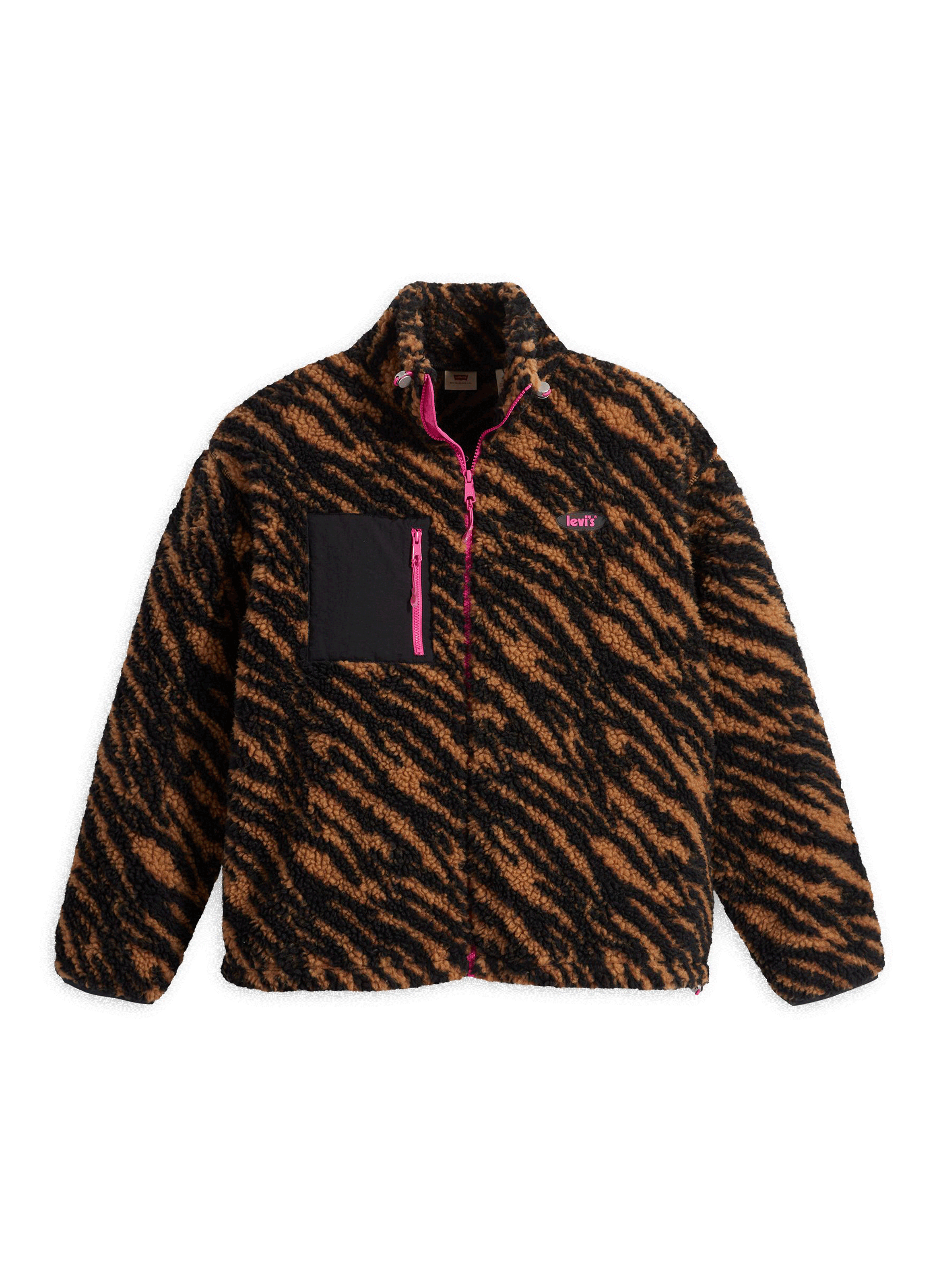 Blouson motif léopard