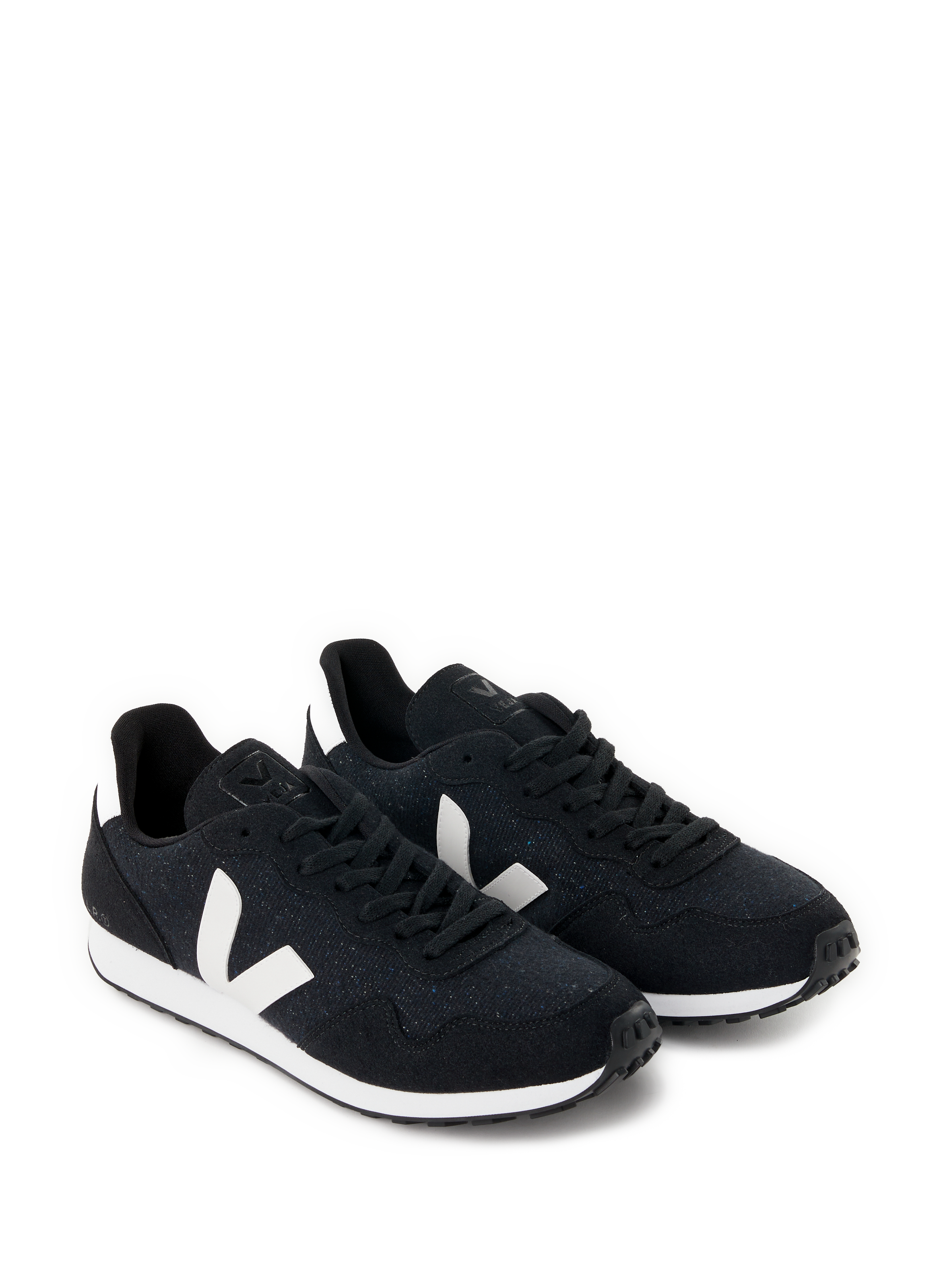 Baskets en Flannel  VEJA Noir