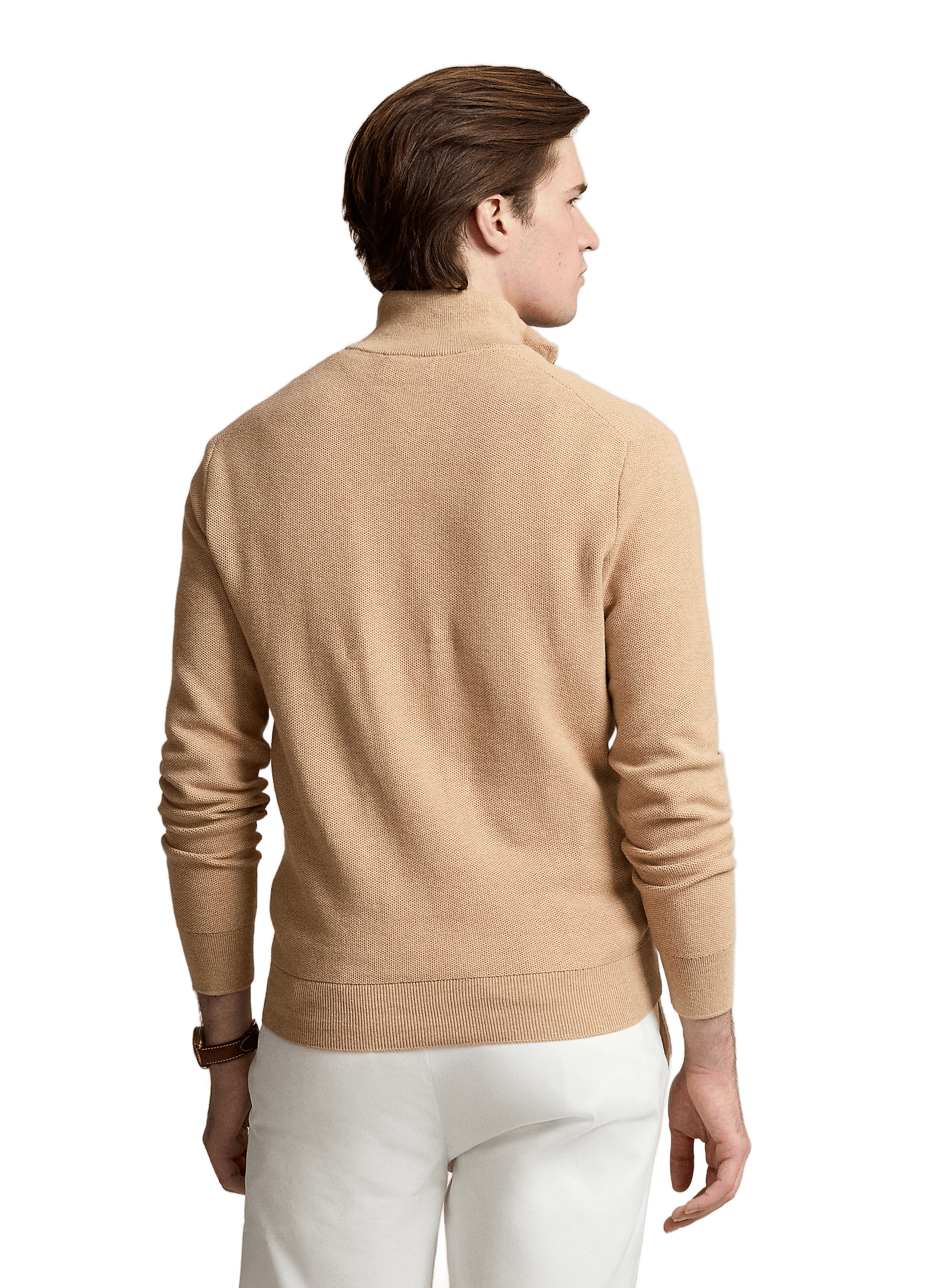 Pull en coton POLO RALPH LAUREN Marron