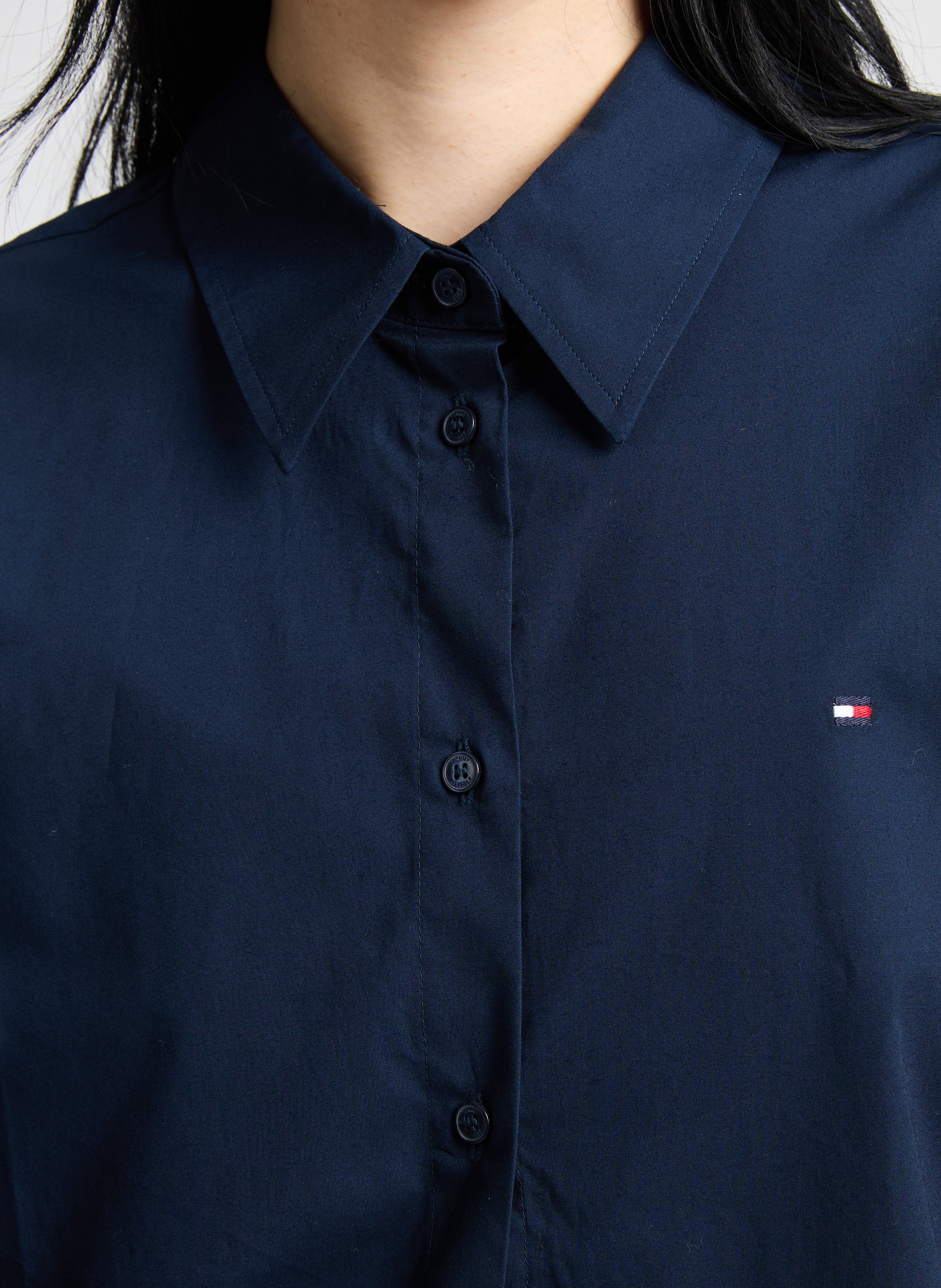  Cotton shirt TOMMY HILFIGER Blue