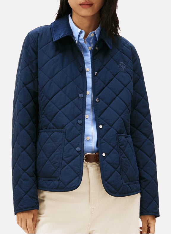 Veste matelassée Bleu by TOMMY HILFIGER TOMMY HILFIGER Veste matelassée Bleu