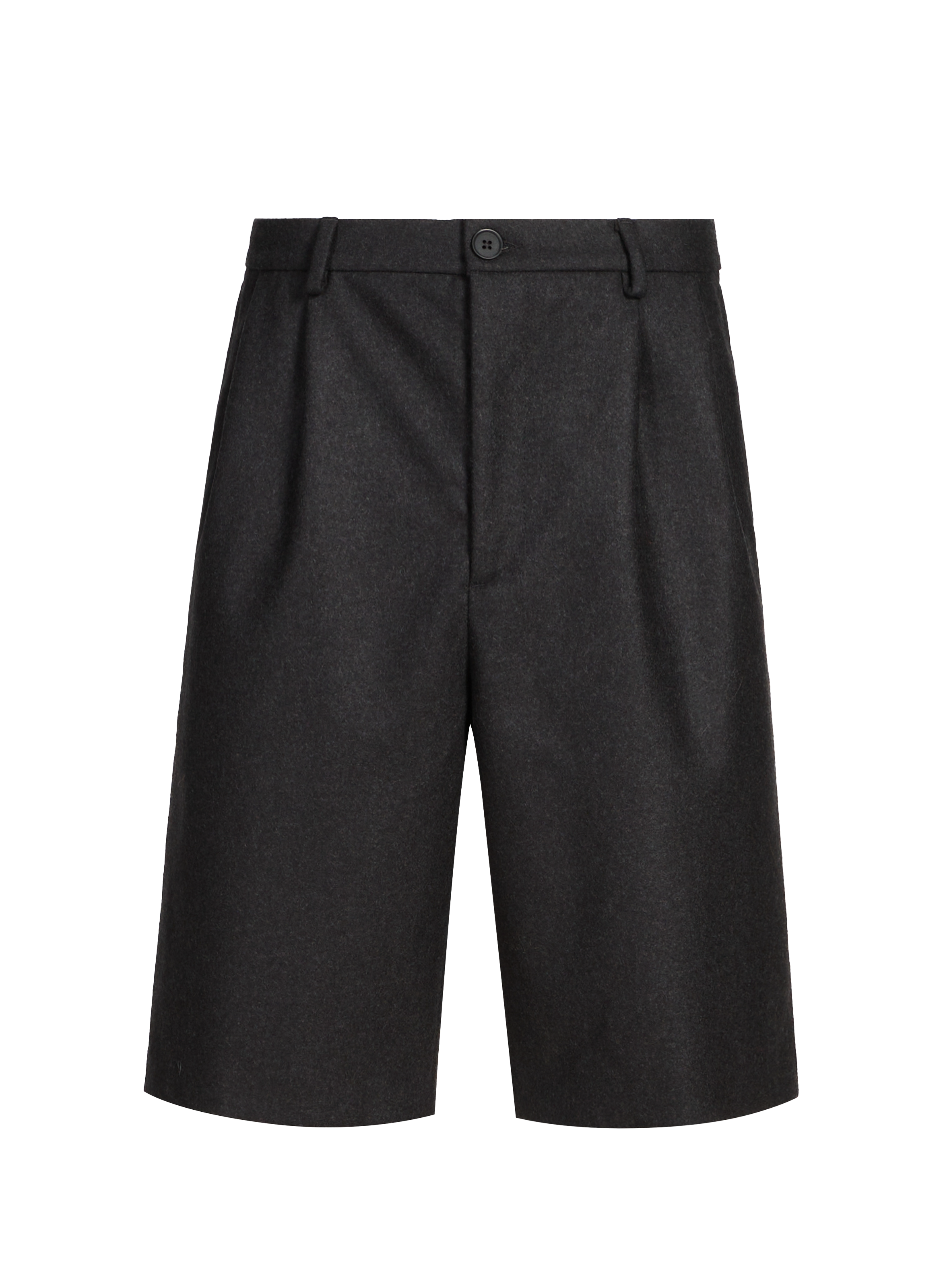 Wool Bermuda shorts SAISON 1865 Grey