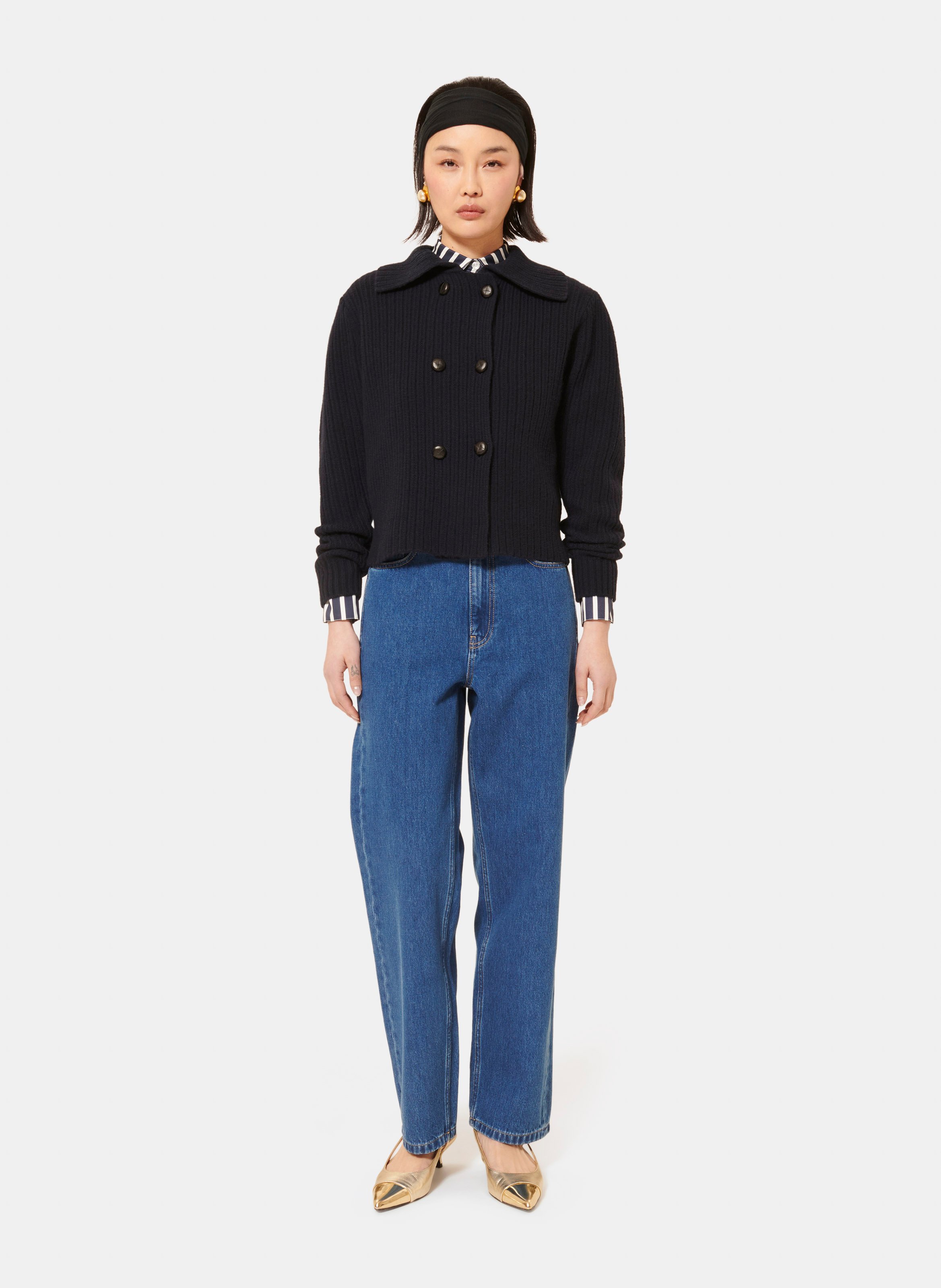 Gilet goldie TARA JARMON Bleu