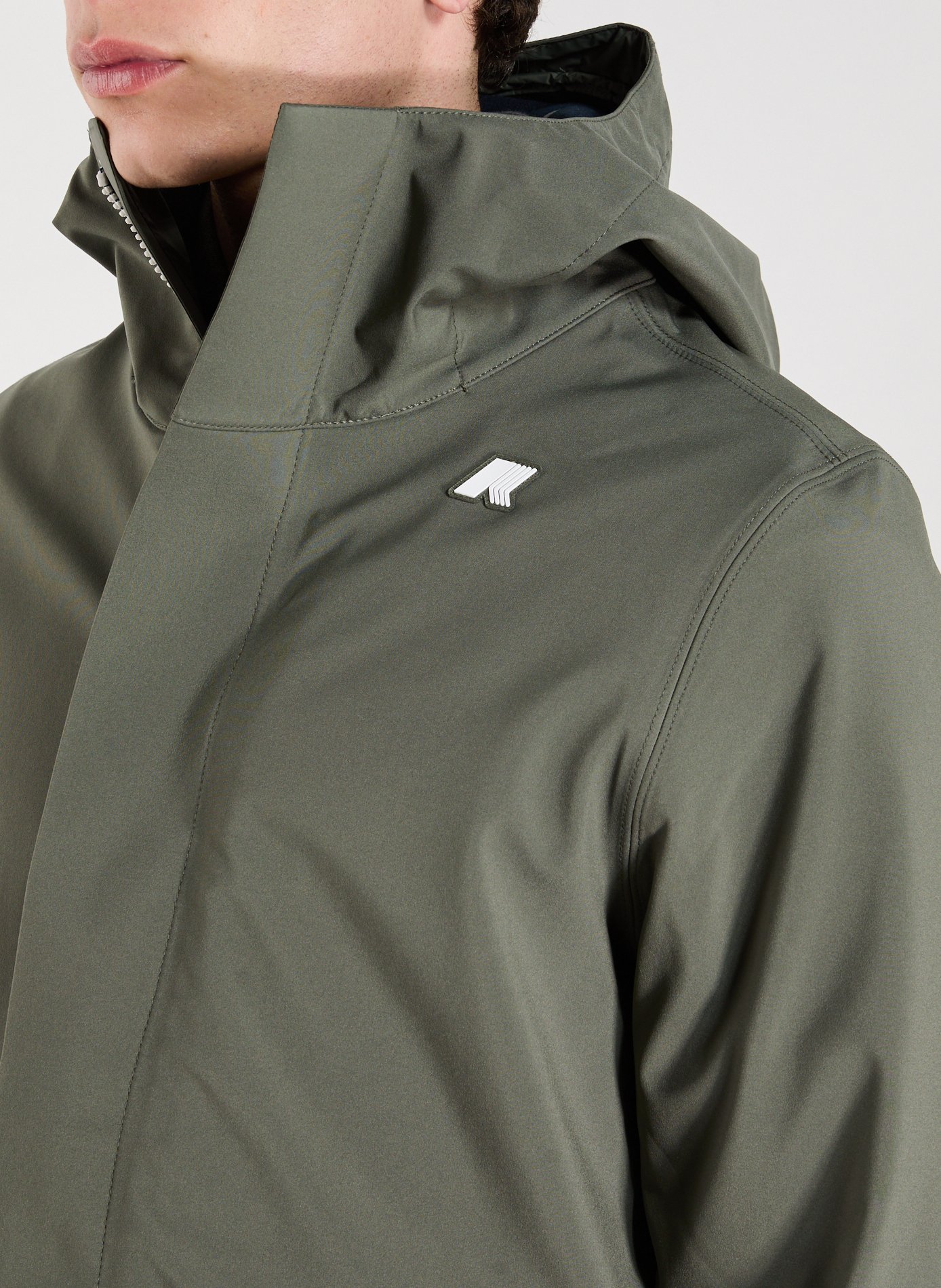 Mid-length jacket K-WAY Khaki