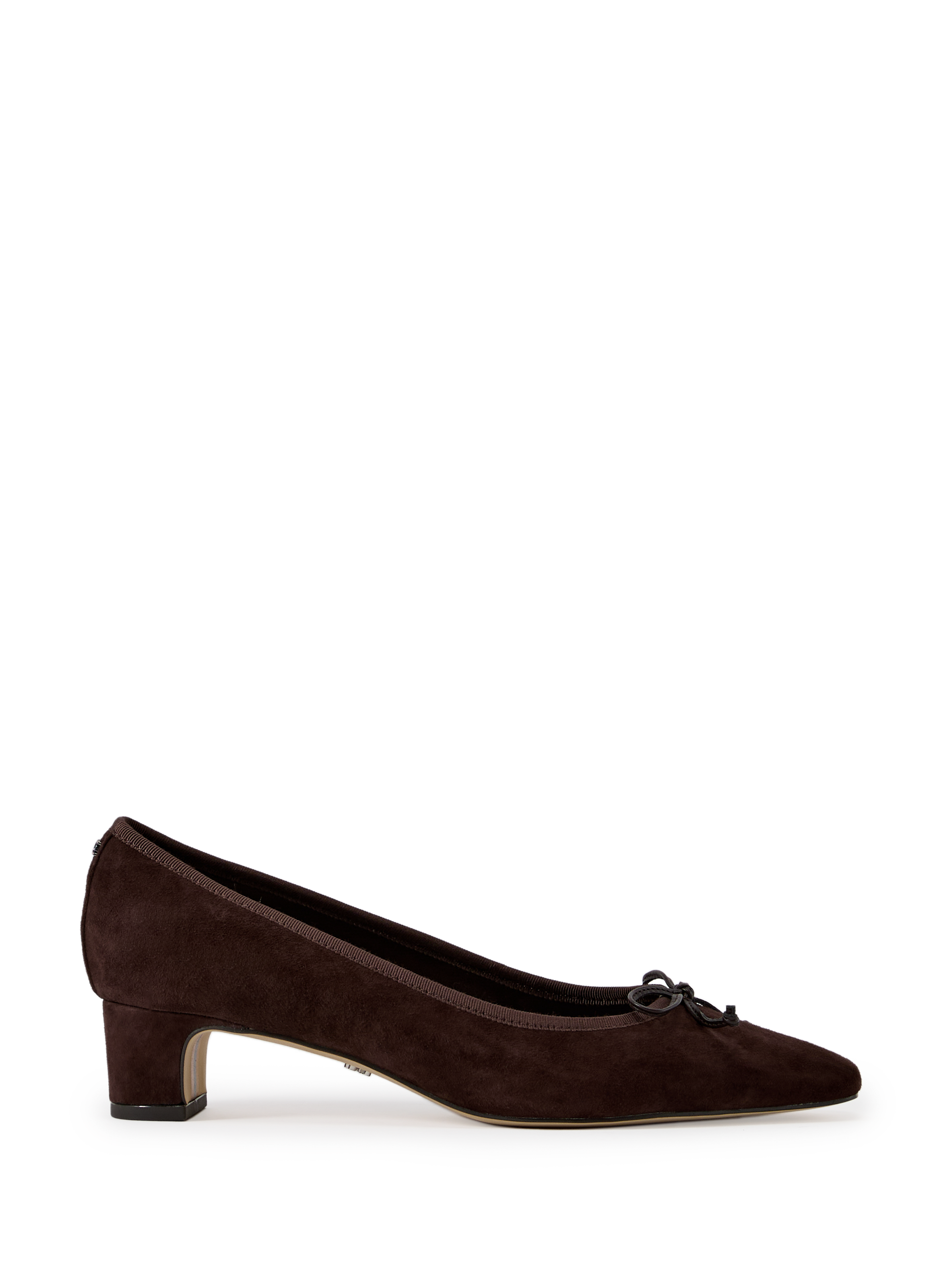 SAM EDELMAN Escarpins à talon en cuir Marron