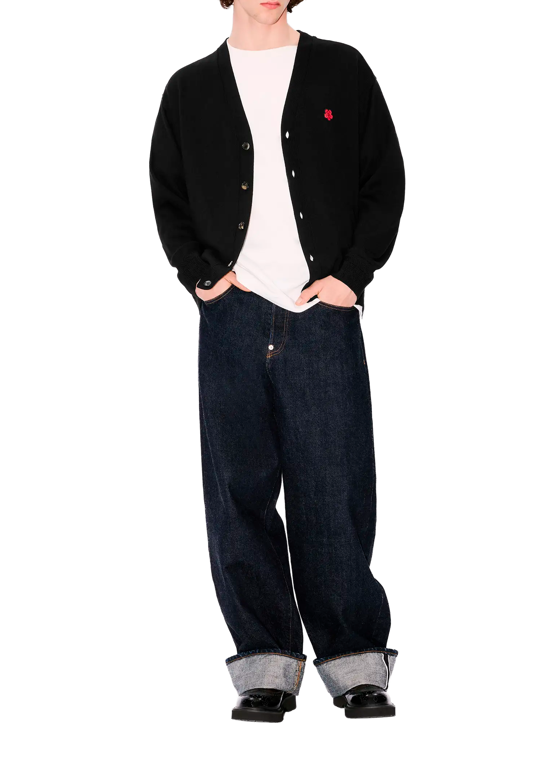 Cardigan en laine KENZO Noir