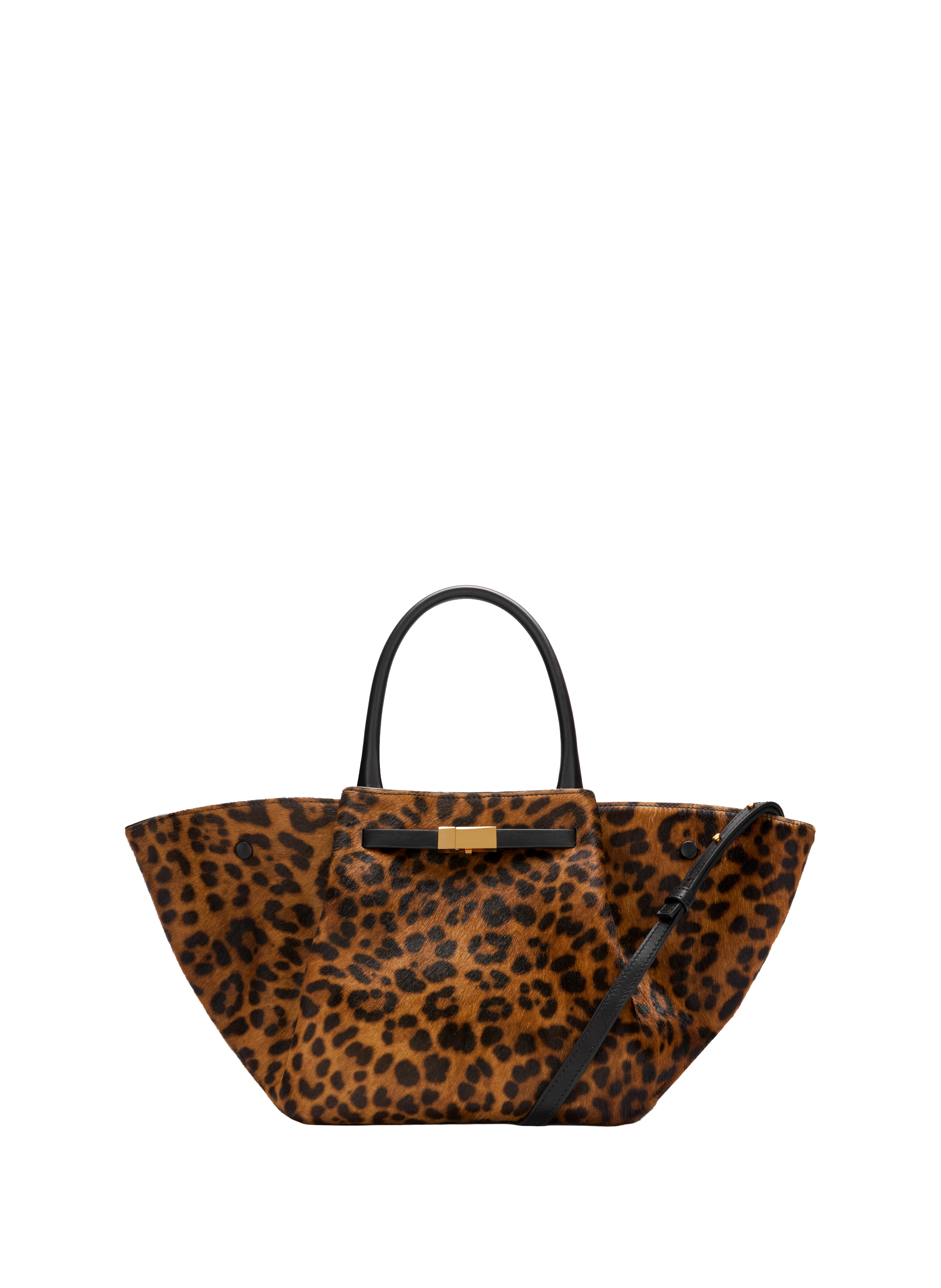 DEMELLIER LONDON Sac à main en cuir et coton Multicolore