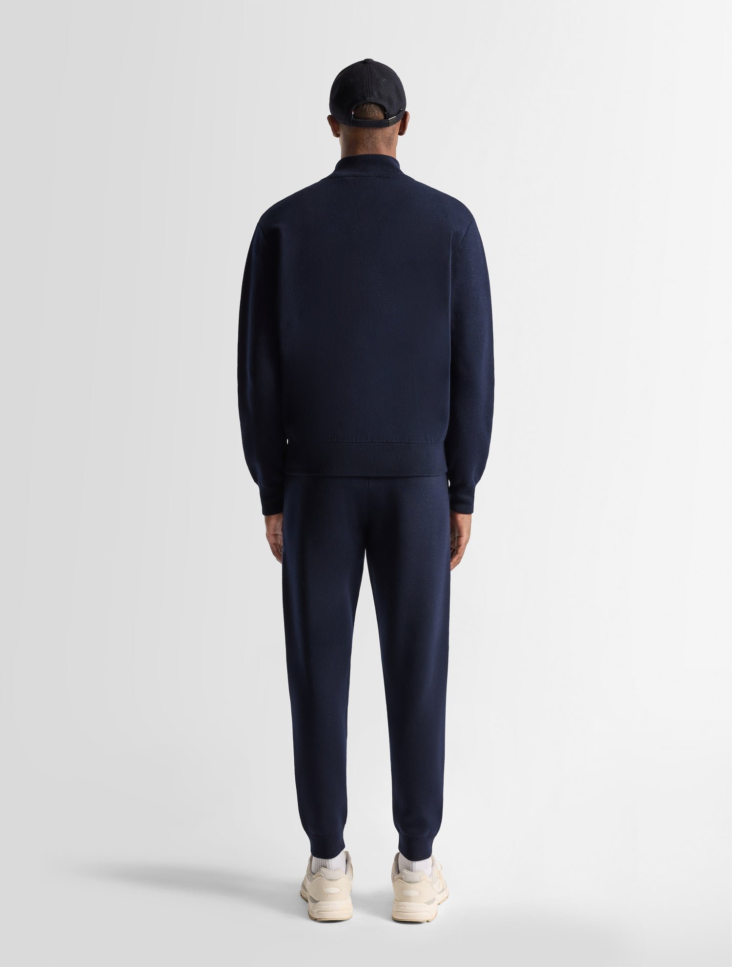 Gilet mayeul col montant coupe regular Bleu