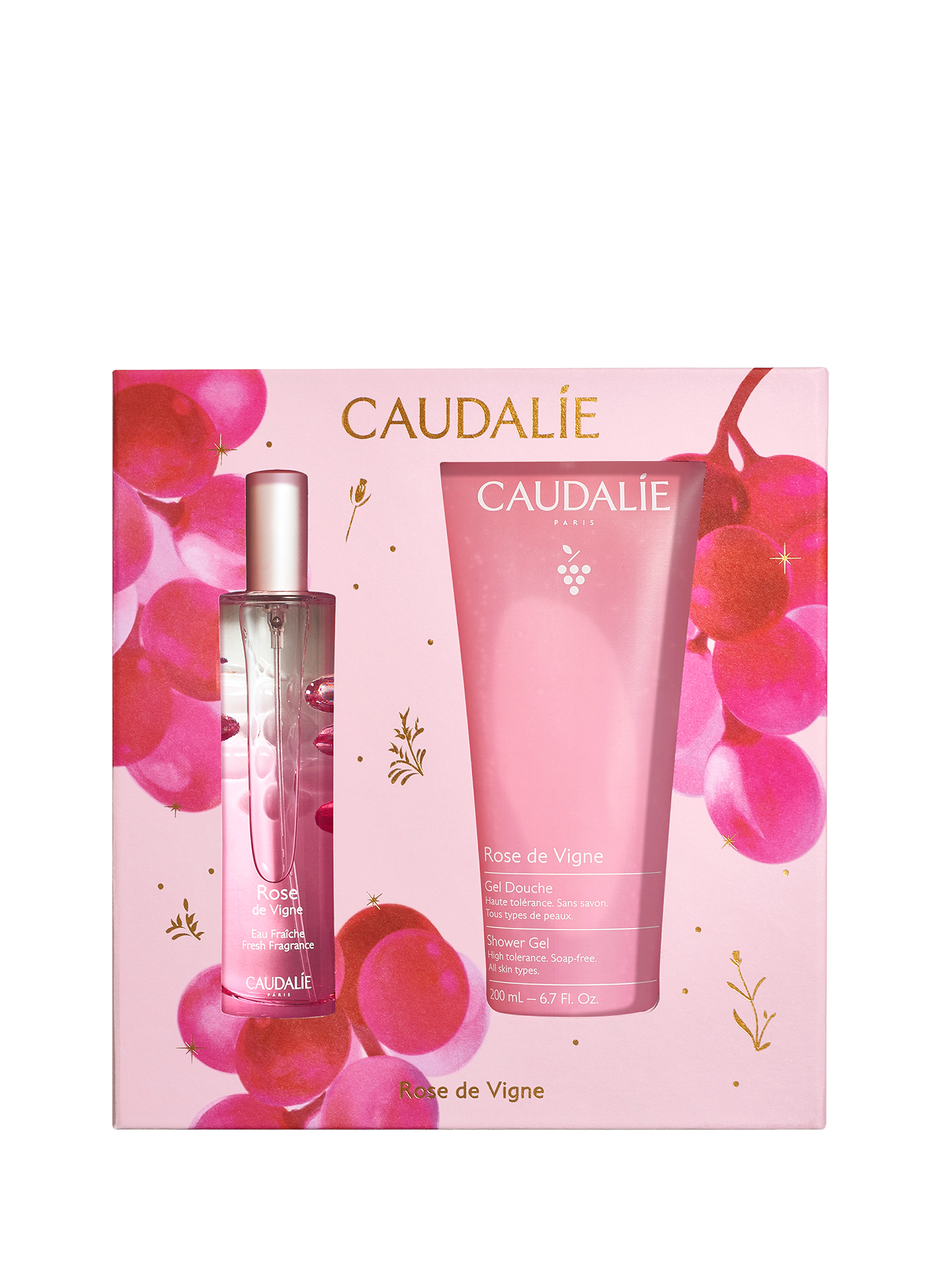CAUDALIE Fresh Waters and Perfumes - Rose de Vigne Fresh Water Gift Set No color
