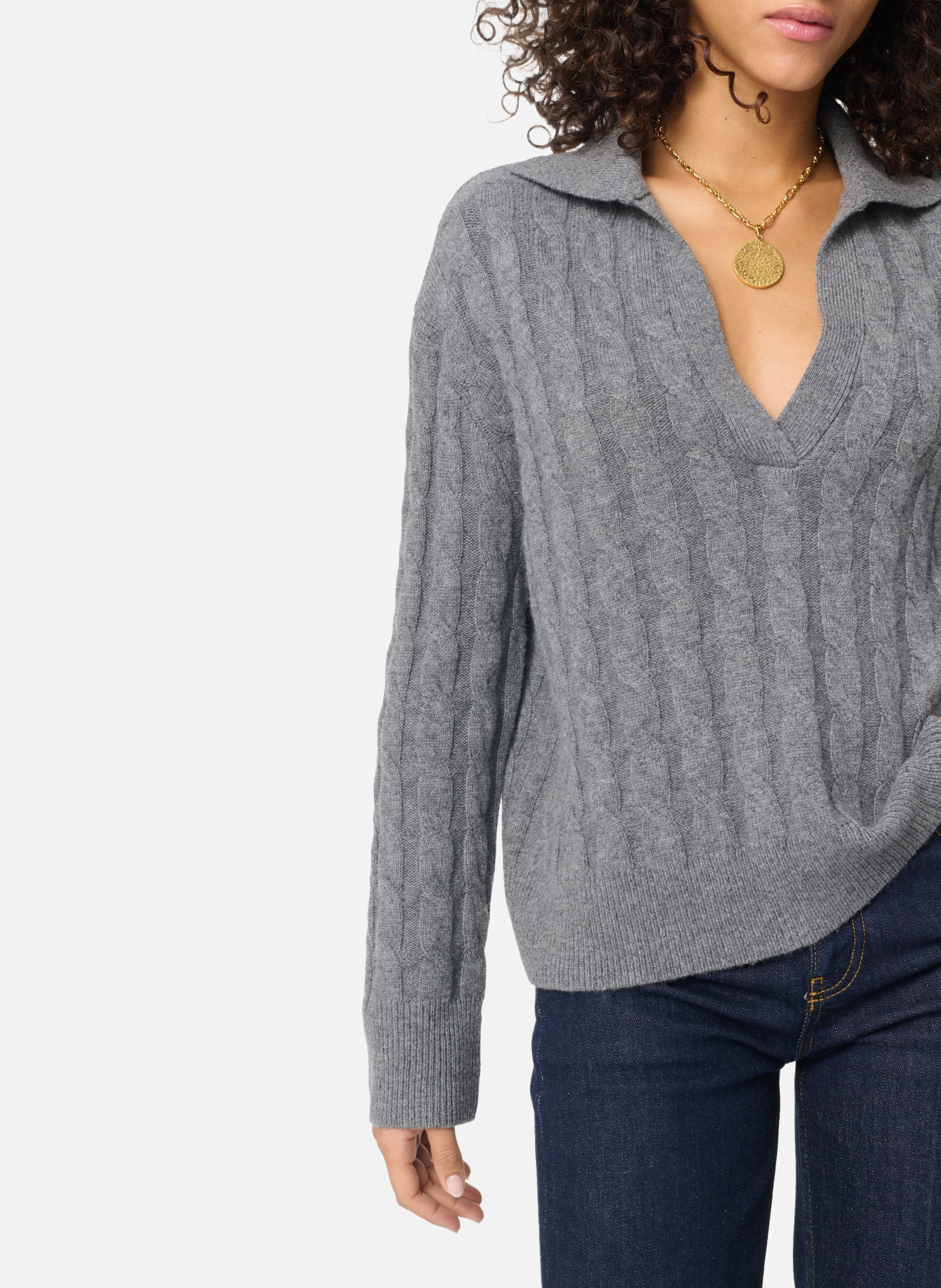 Pull glenda VANESSA BRUNO Gris